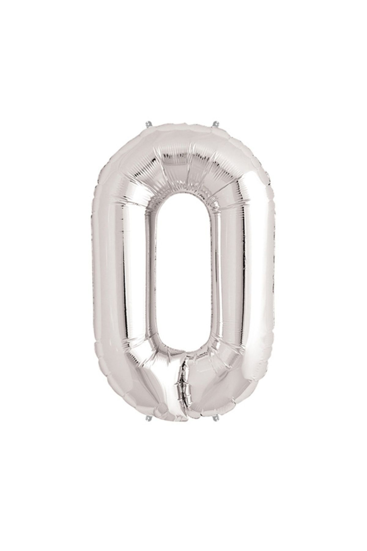 CHKK Gümüş Rengi Folyo Rakam Balon 1 Metre
