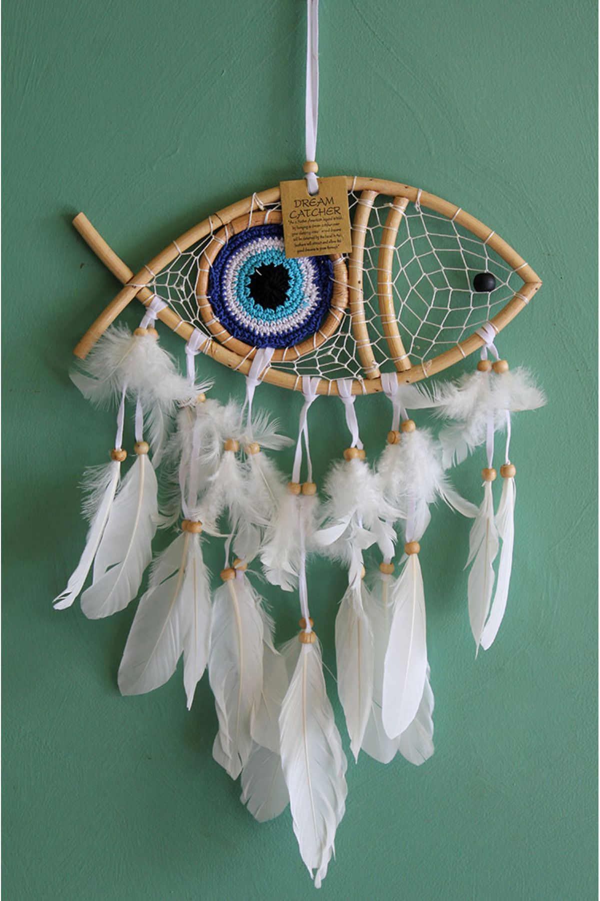 CHKK Rüya Kapanı Dream Catcher Balık Tasarımı