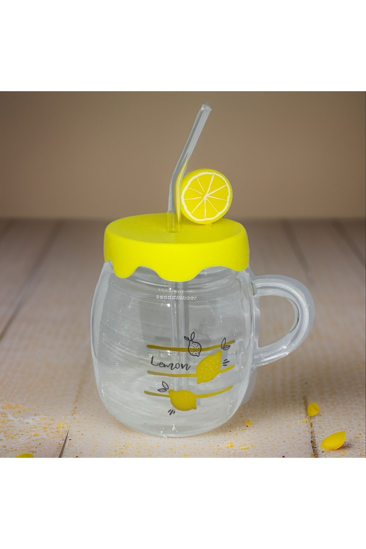 Allproduct Limon Tasarımlı Kupa Bardak