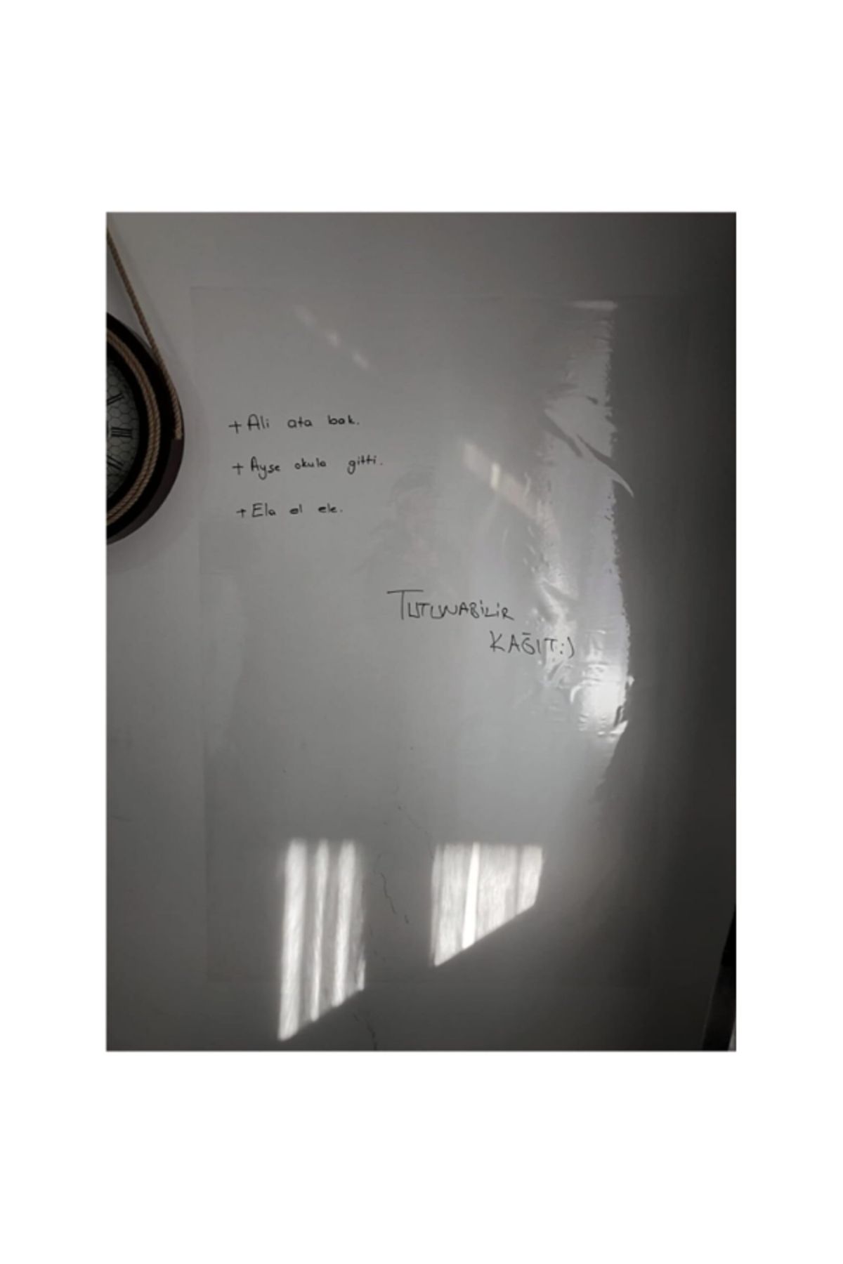 CHKK Kendinden Yapışkanlı Şeffaf Tahta Filmi - 2 Metre x 60 cm
