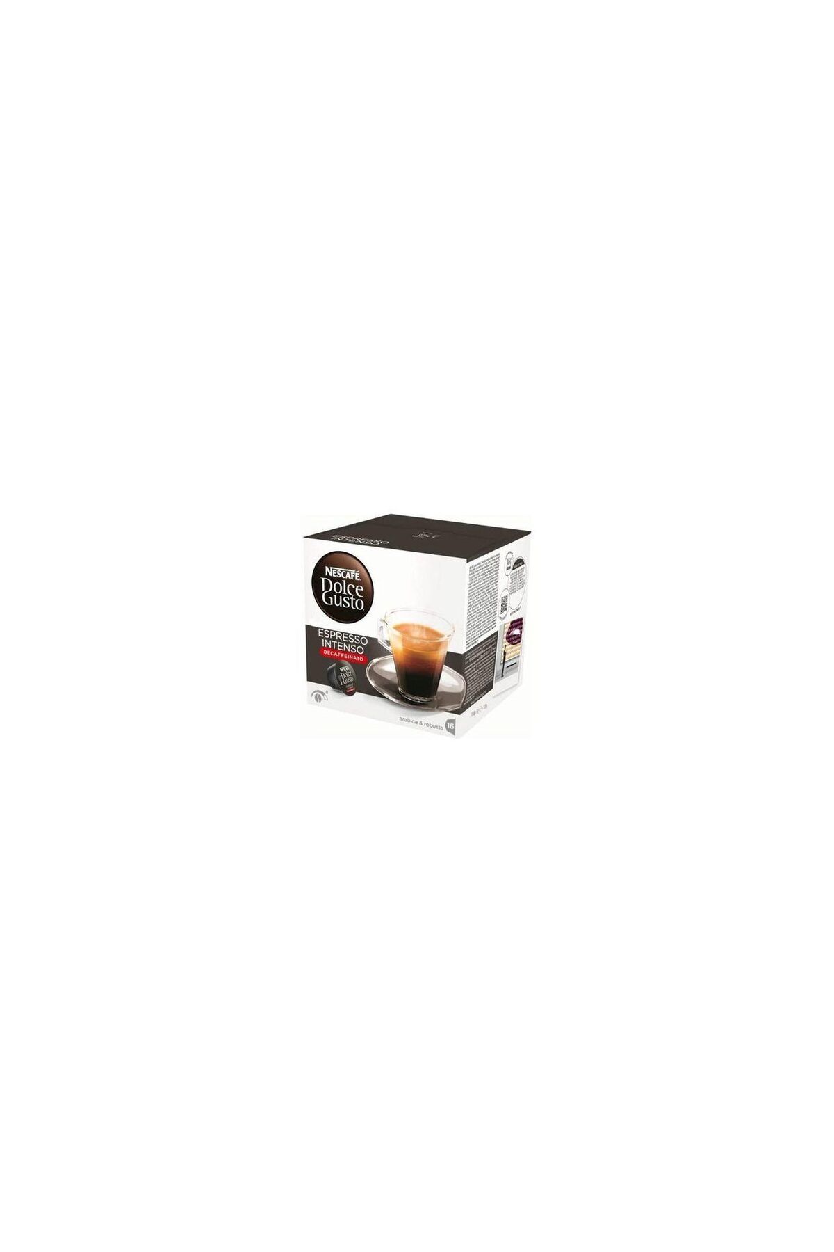 Nescafe Capsule Cafea Nescafe Cortado Espresso Intenso Decaff, 16 Capsule, 99.2g, 16 Bucati - Mărime unică