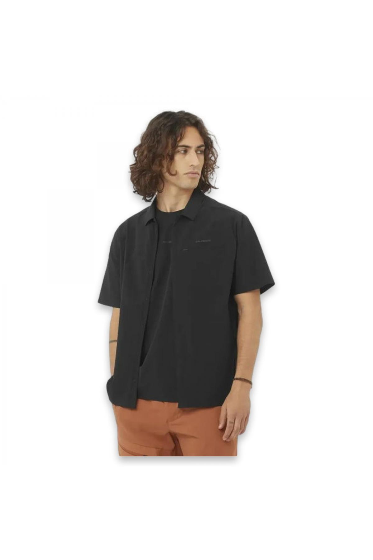 Salomon Lc2438400 Xplration Ss M Gömlek Siyah Erkek Gömlek