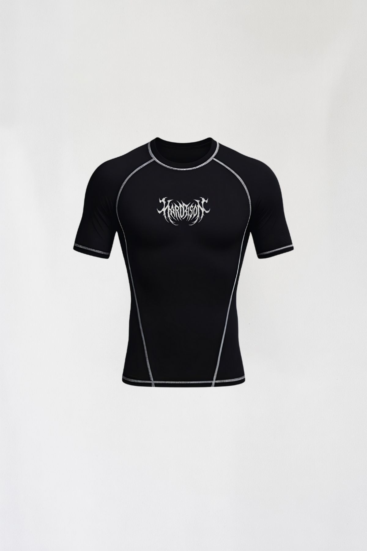 hardbison-Compression Running and Fitness T-Shirt Body 2