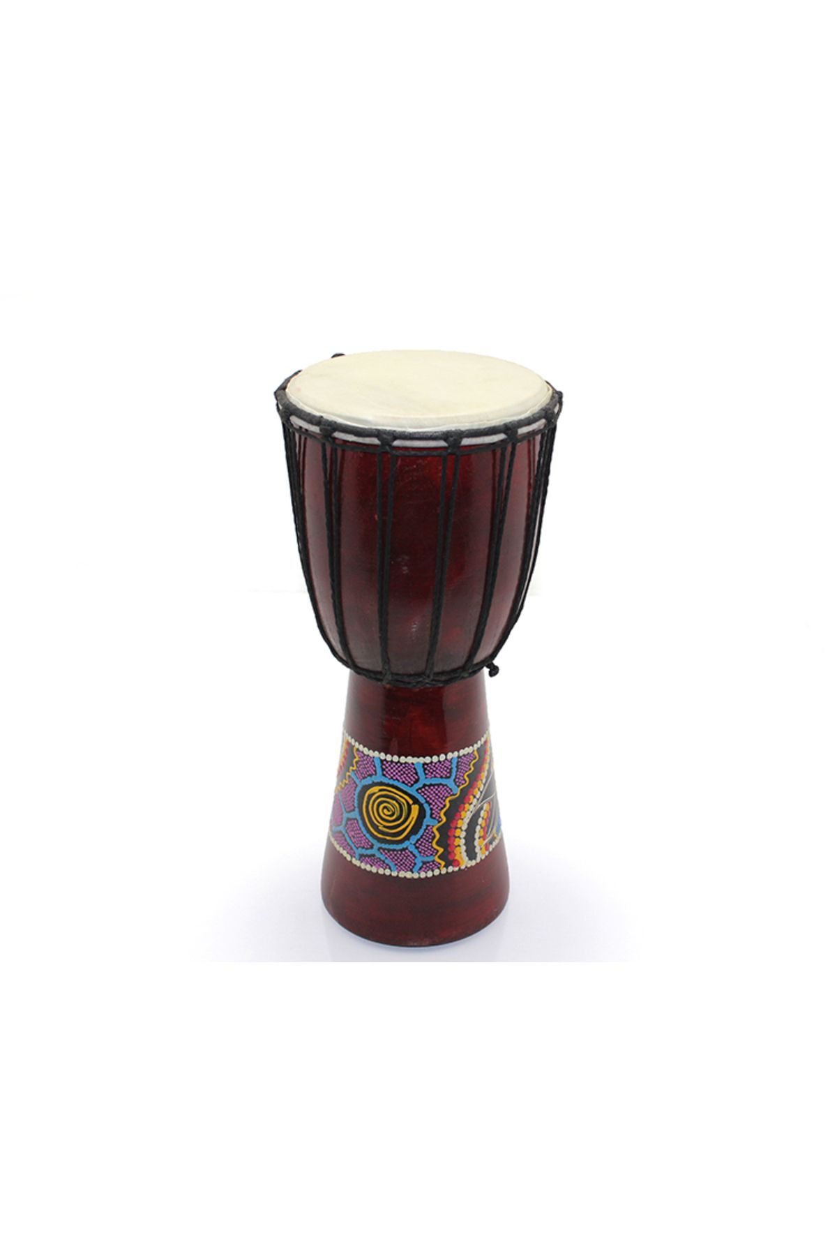 TTT Batikli Ahşap Darbuka 30 Cm
