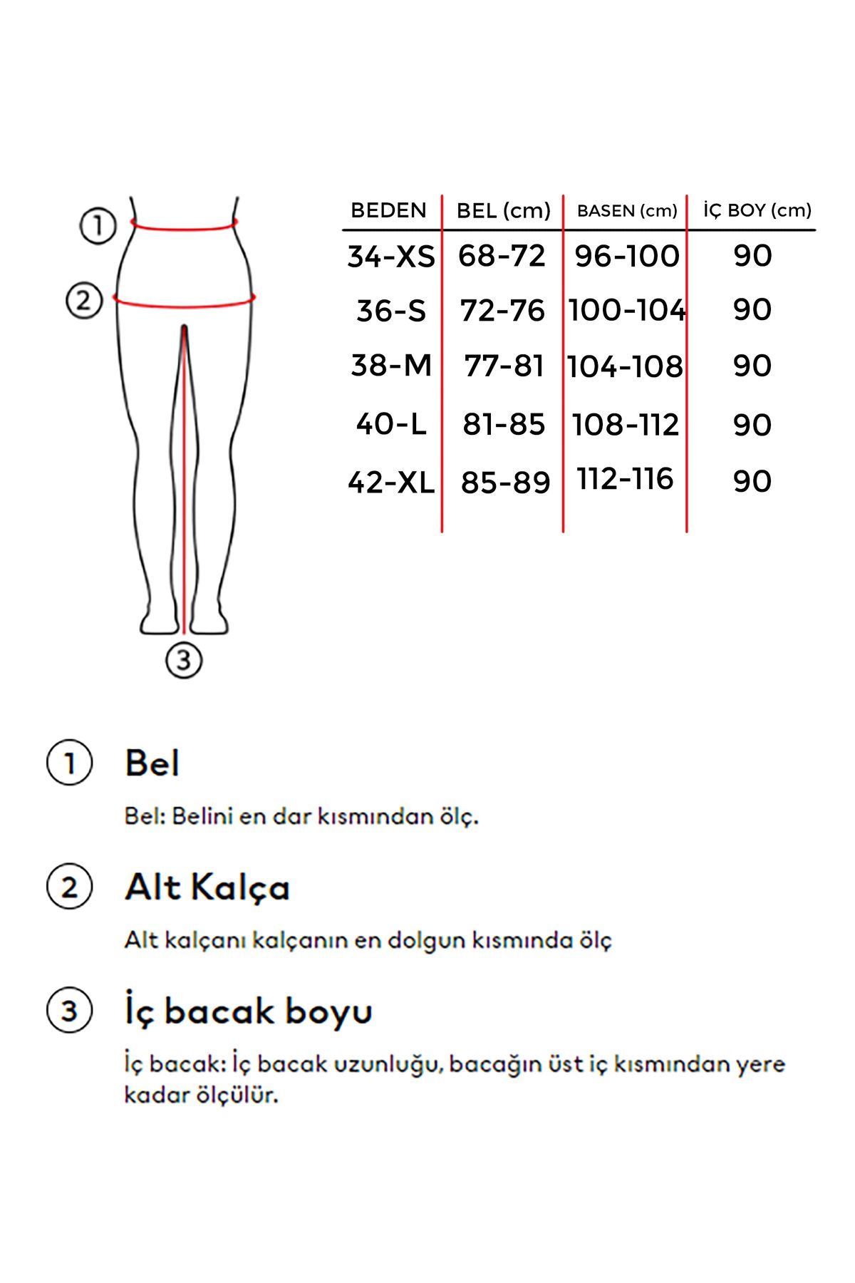 its basic-Blugi de damă Full Tint Color Lotus Cureaua reglabilă în talie Super lungi Jean largi 4