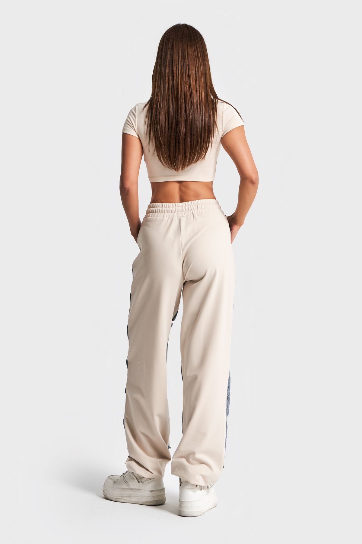 its basic-Blugi de damă Tint Color Laser Detailed Skater Jogger Fit Denim 6