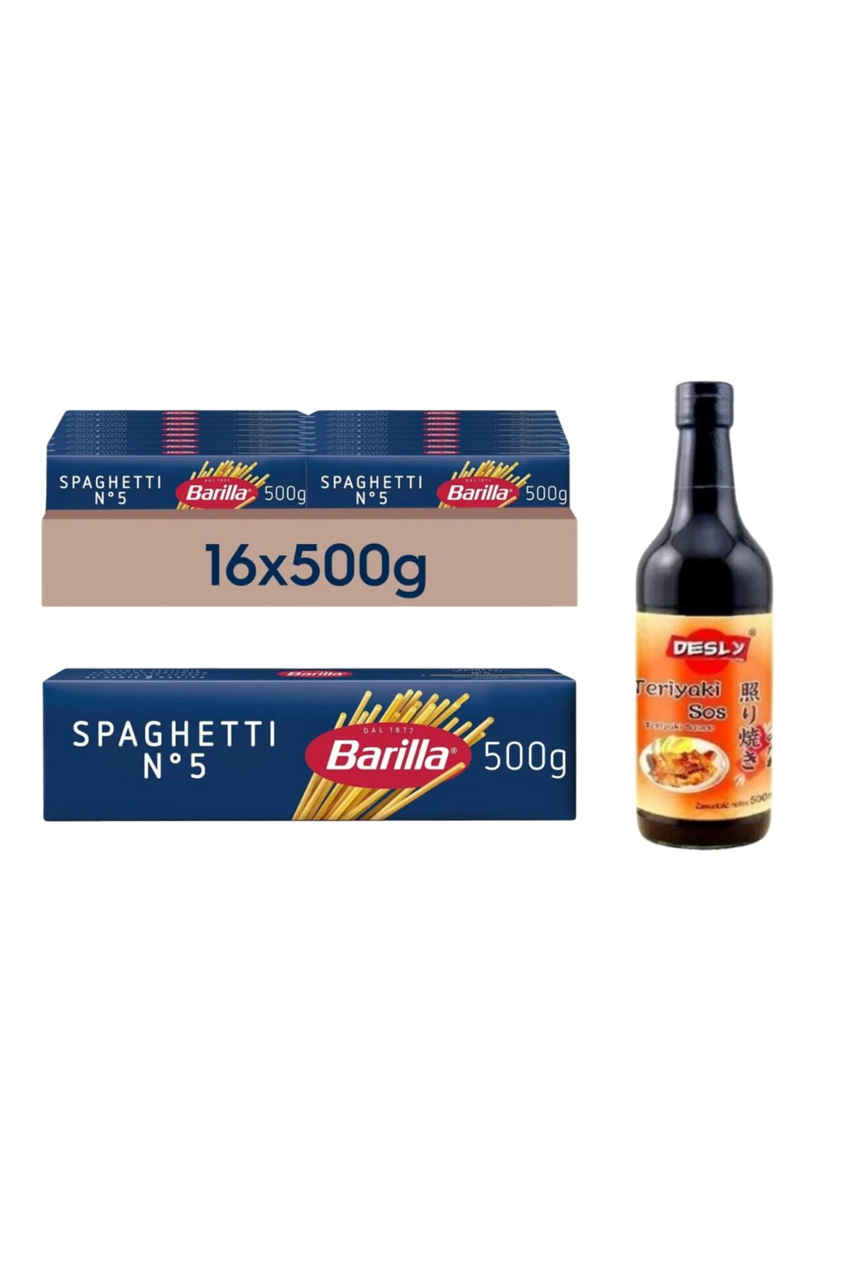 Barilla Makarna No:1 Delys Teriyaki Sos