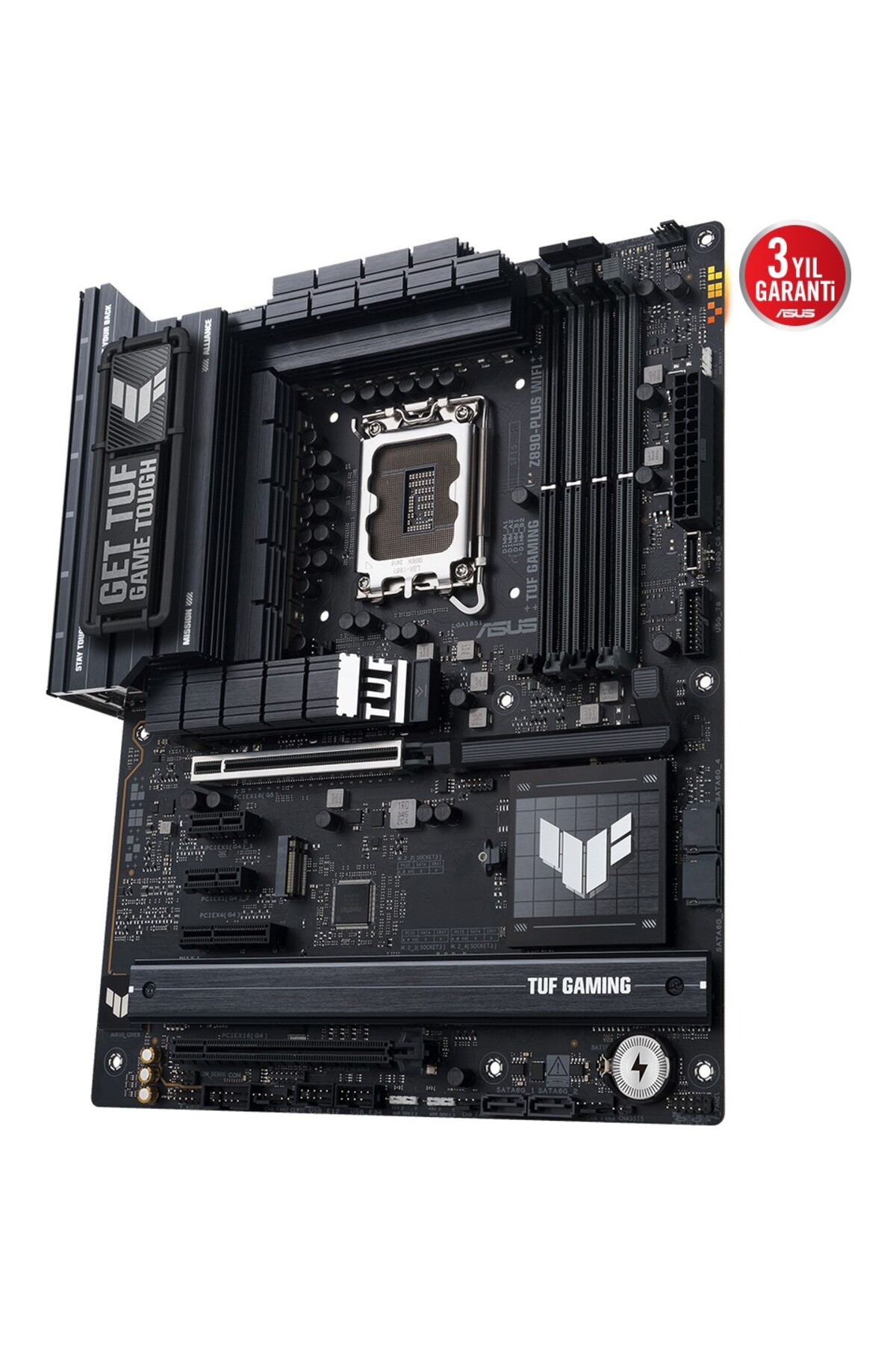 ASUS Tuf Gaming Z890-Plus Wifi İntel Z890 Lga1851 Ddr5 Anakart