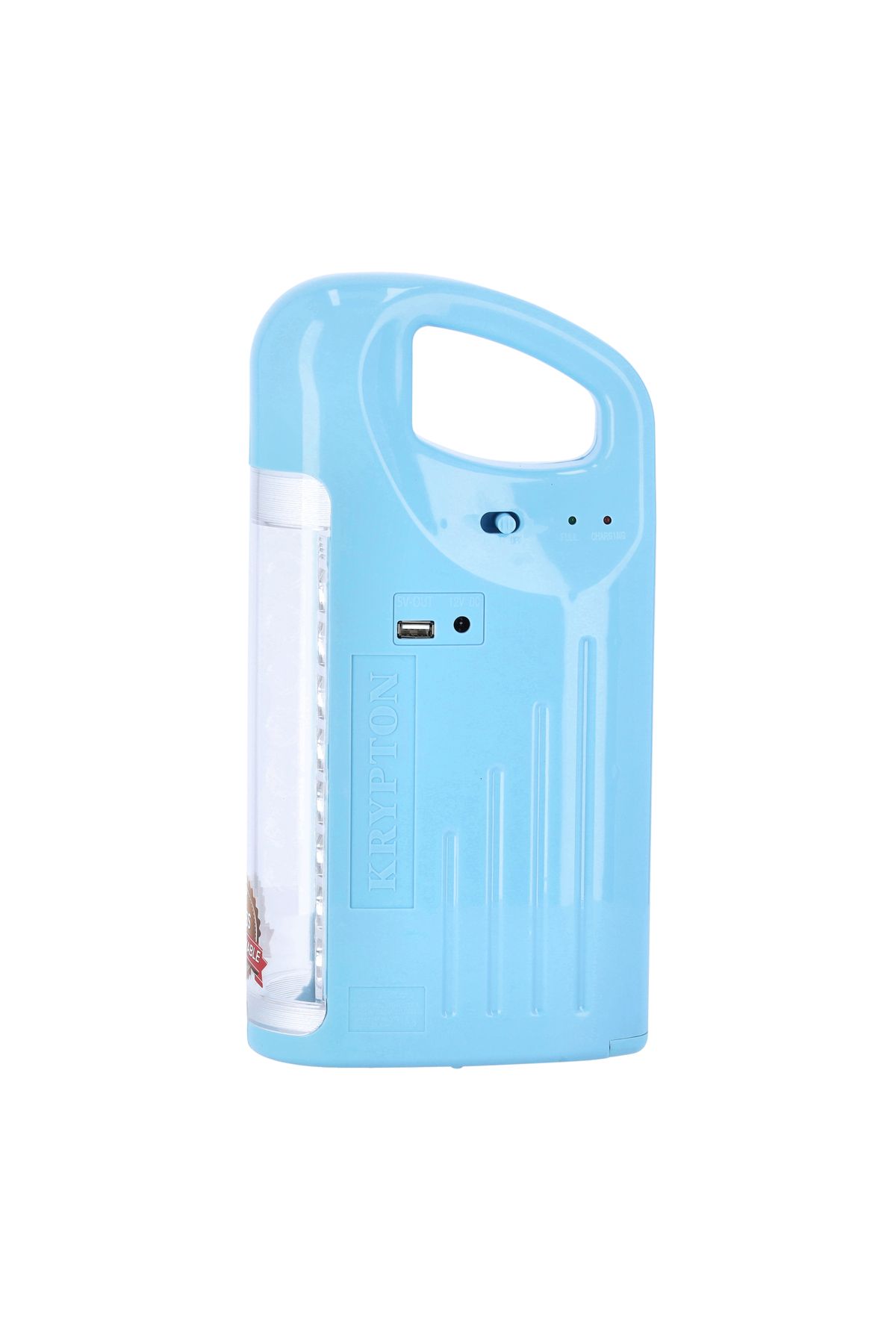 KRYPTON-Rechargeable Led Lantern With Solar/usb Input, Long Battery Life, Compact & Portable 5