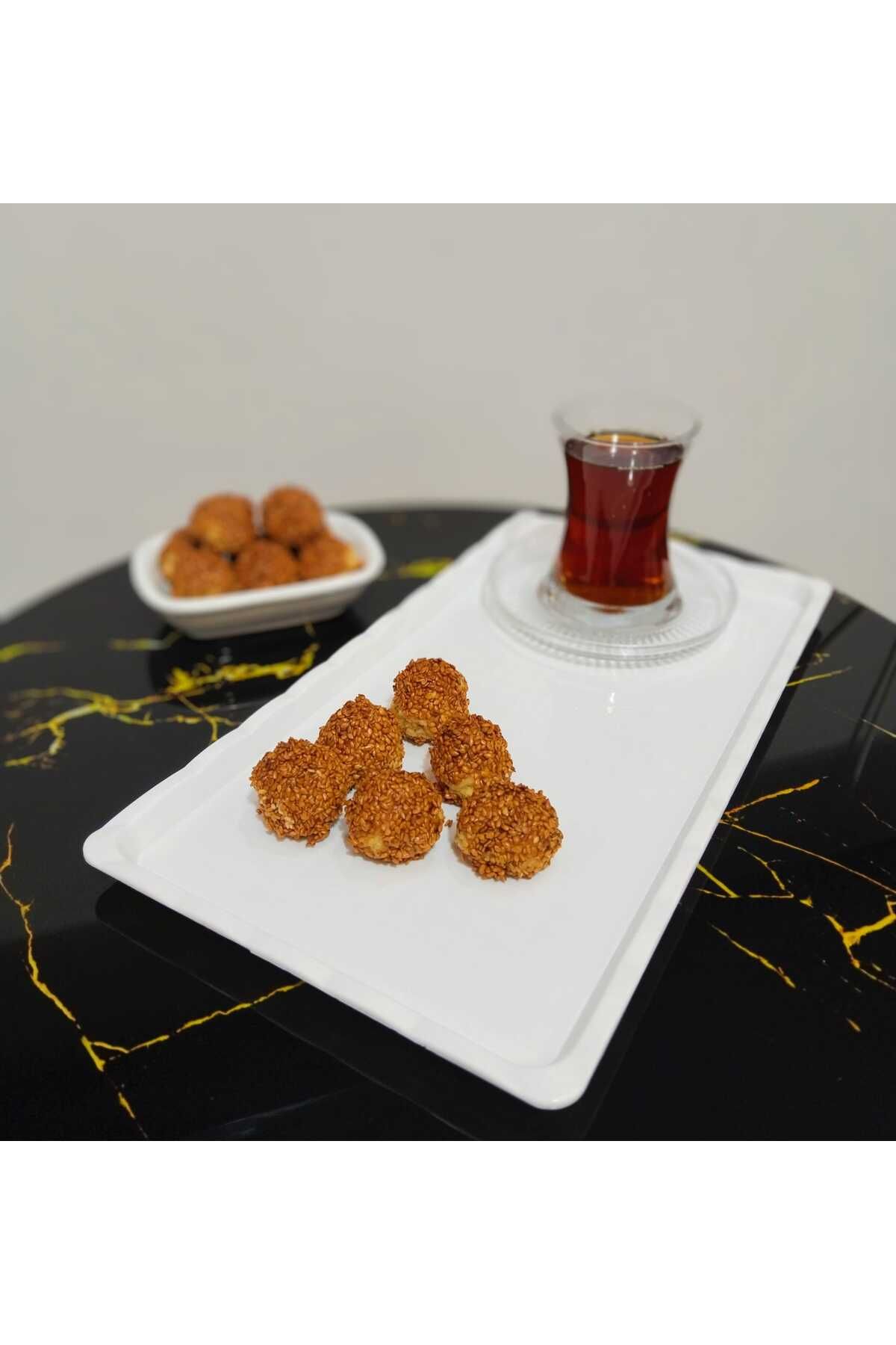 yöresel KAVRULMUŞ SUSAMLI KURABİYE 2 KG - %100 EV YAPIMI