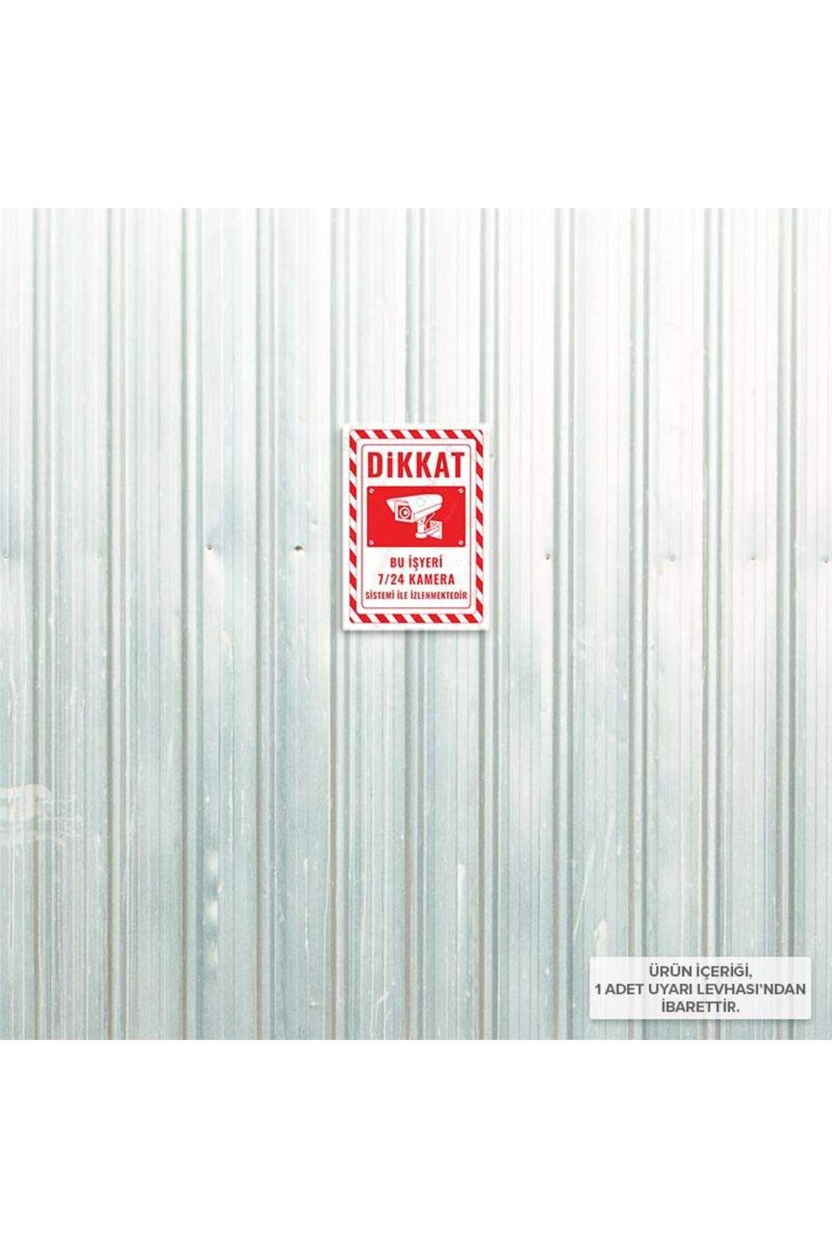 Posterya-Ul02463-A5 - This Workplace Is Monitored 24/7 with Camera System Warning Sign (15.4×21.6cm) 4