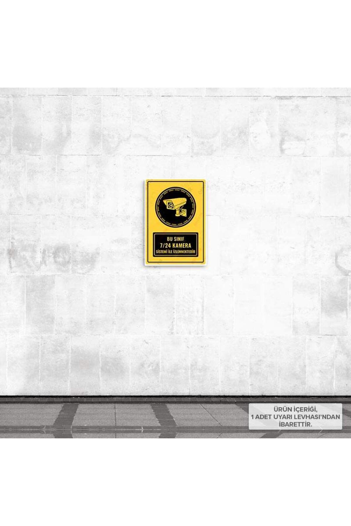 Posterya-Ul01227-A5 - This Class Is Monitored 24/7 Camera System Warning Sign (15.4×21.6cm) 2