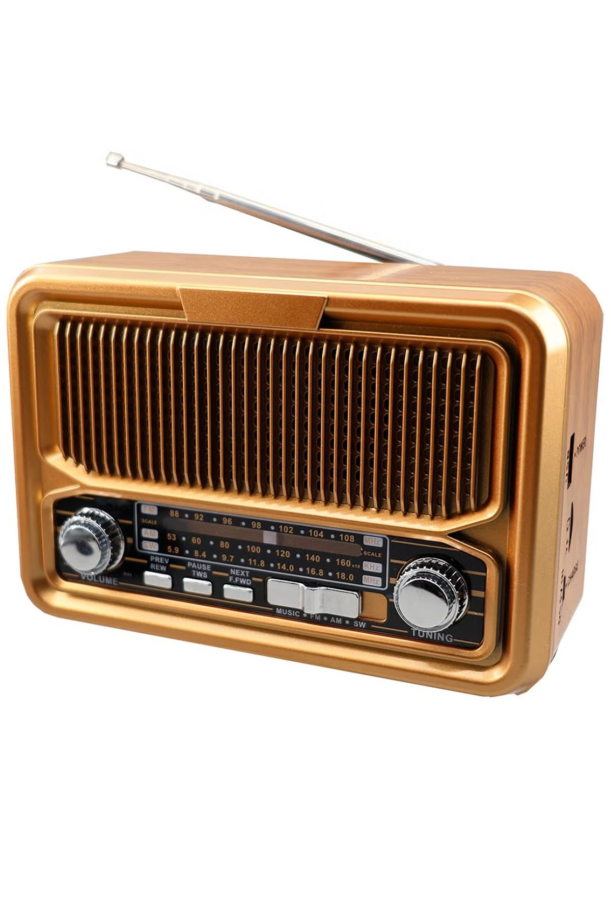 Denx-Dx2445 Rechargeable Hi-fi Radio With Remote Control, Large Capacity Battery 3