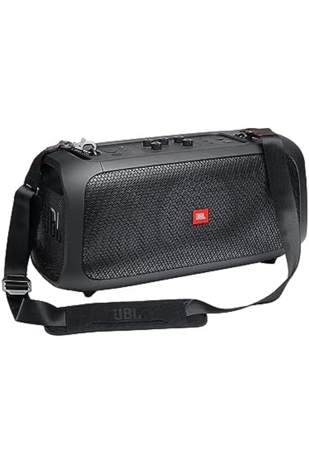 JBL-مكبر صوت حفلات محمول Partybox On-The-GO مزود بإضاءة مدمجة وميكروفون لاسلكي، 100 واط Booming JB 2