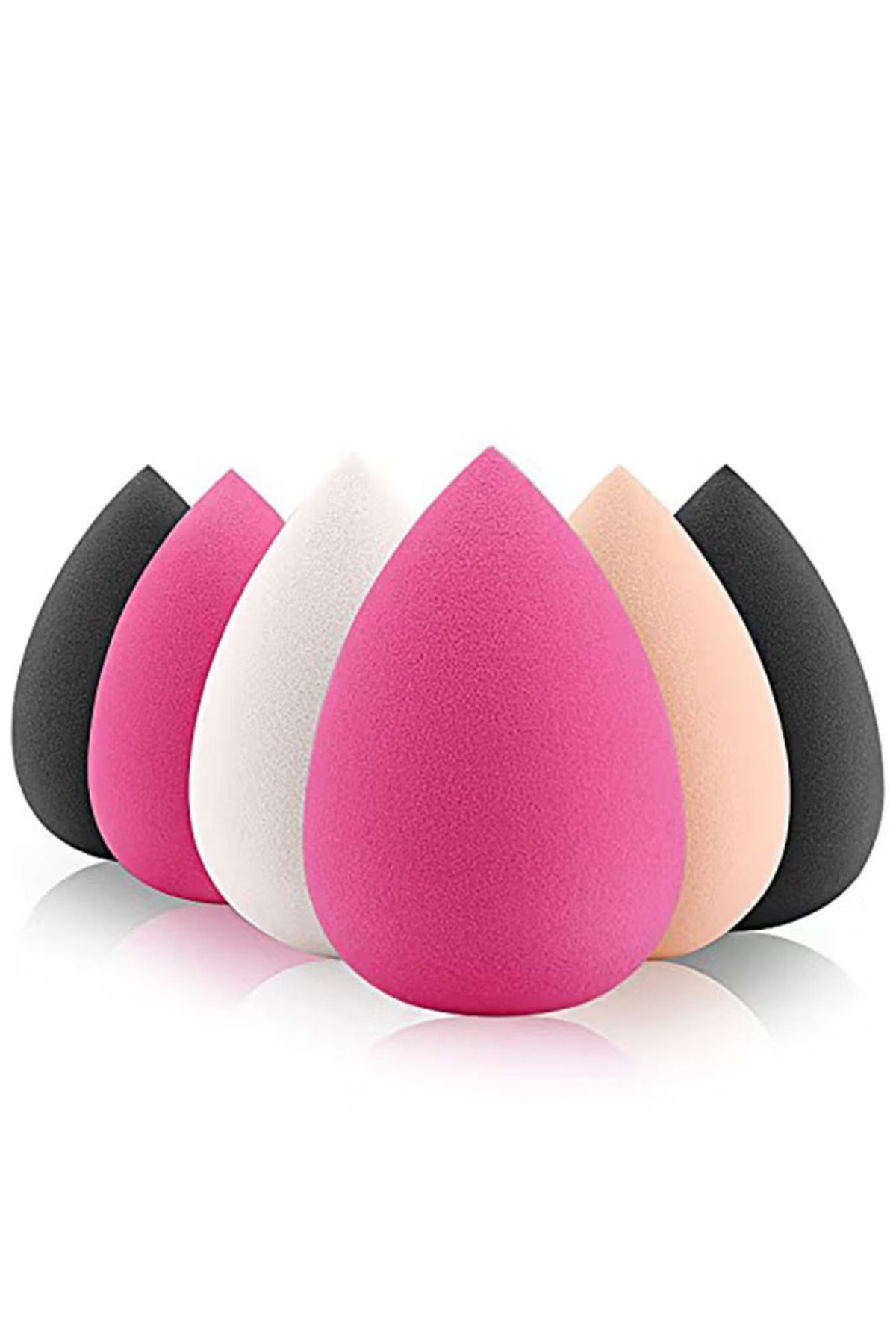 Ay-6 Piece Make Up Sponge Beauty Blender Puff Multicolour 1