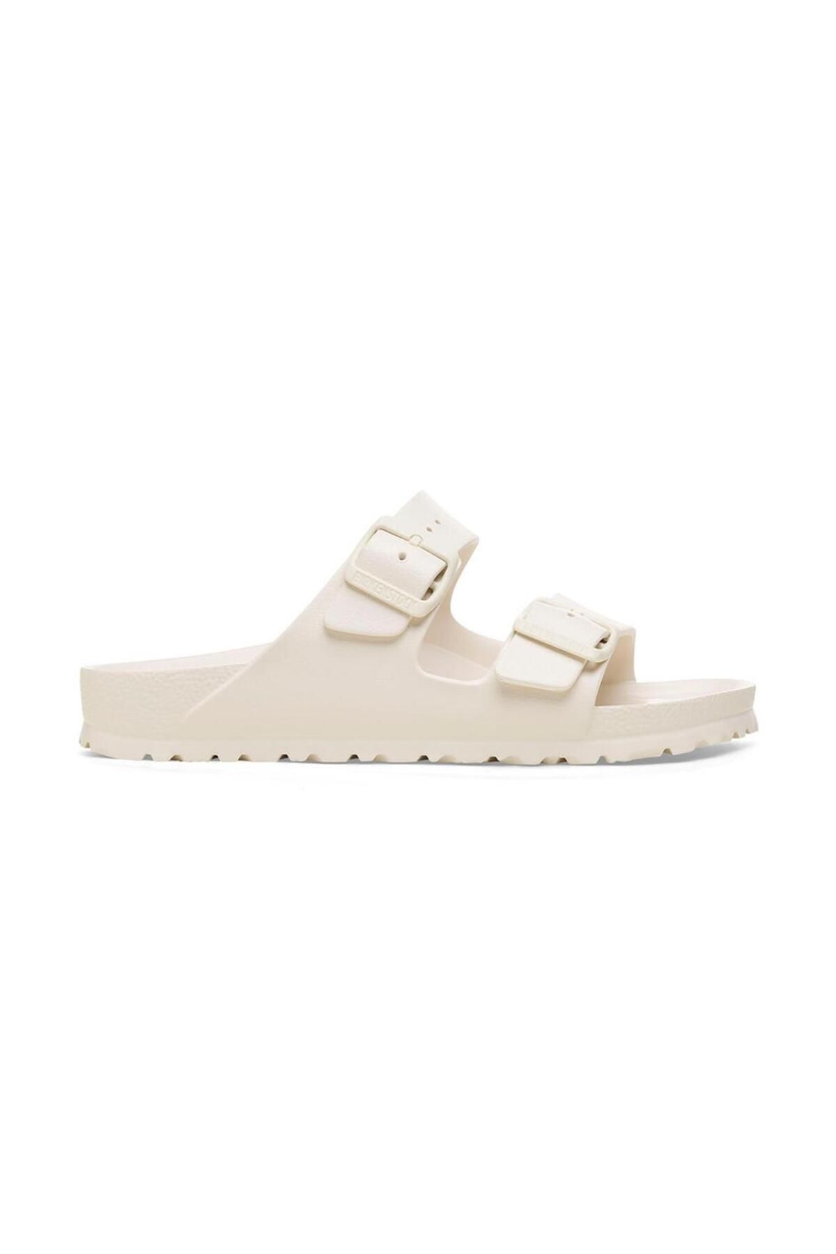 Birkenstock-Pánské plážové pantofle - Ecru Arizona 5