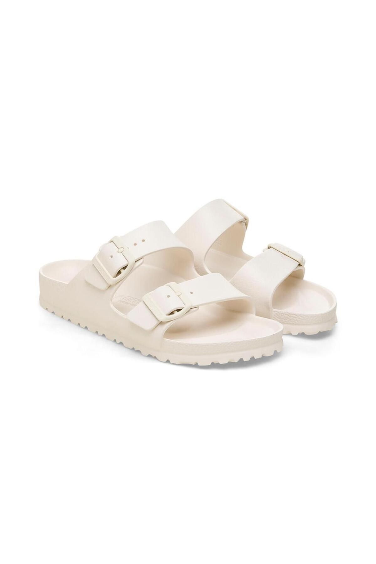 Birkenstock-Pánské plážové pantofle - Ecru Arizona 4