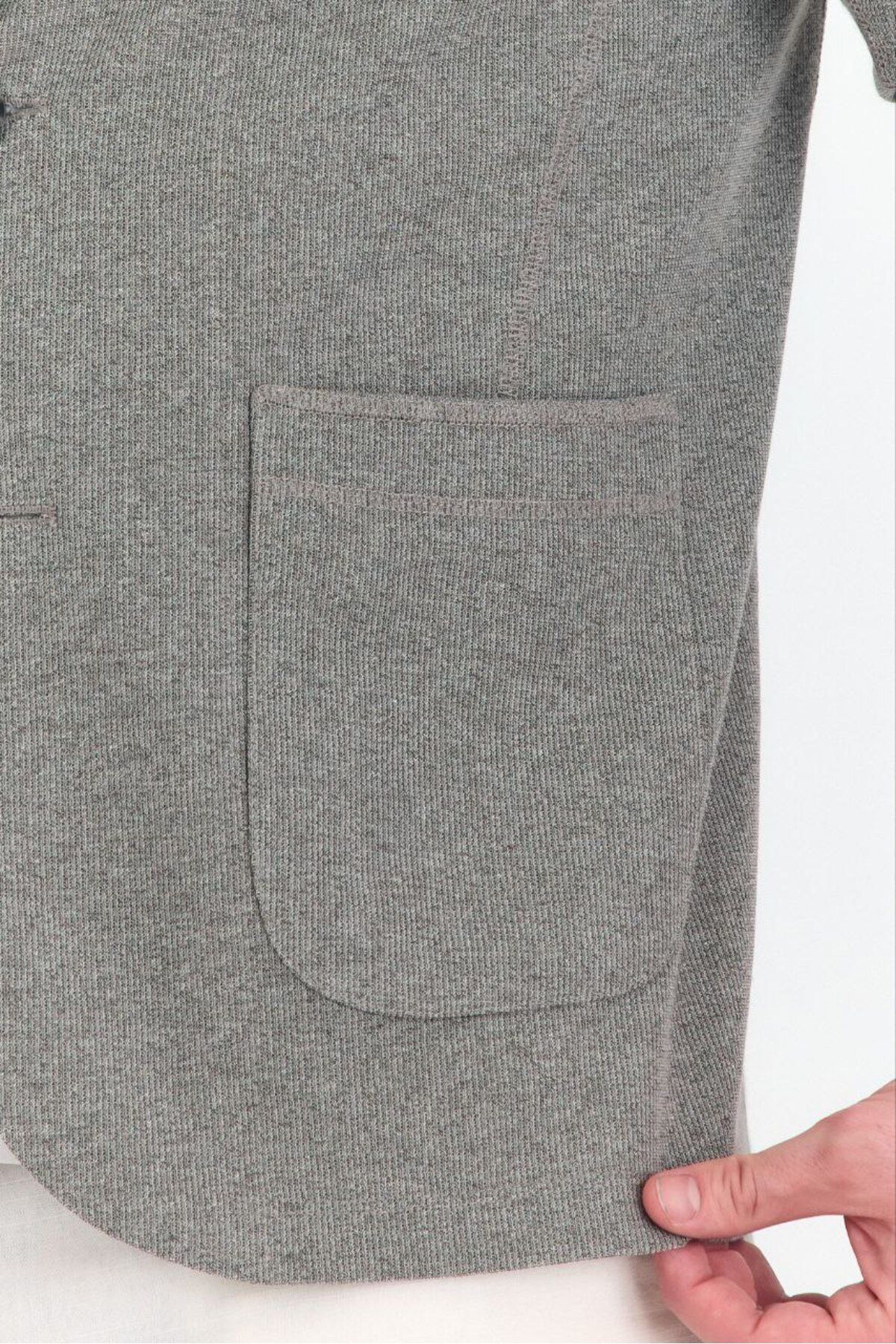 Savira-Slimfit Men's Sports Jacket Knitted Cotton Blended Fabric Full Stretching Fabric New Season 5
