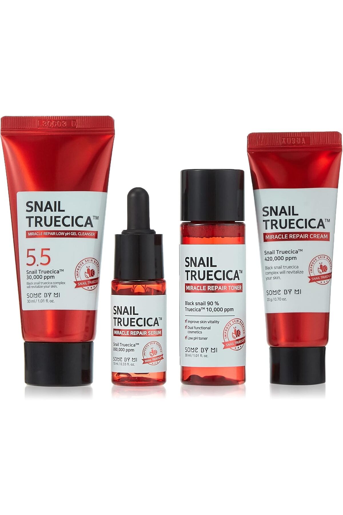 Some By Mi-Remove acne scars with this mini starter kit (Snail Truecica Miracle Set) 1