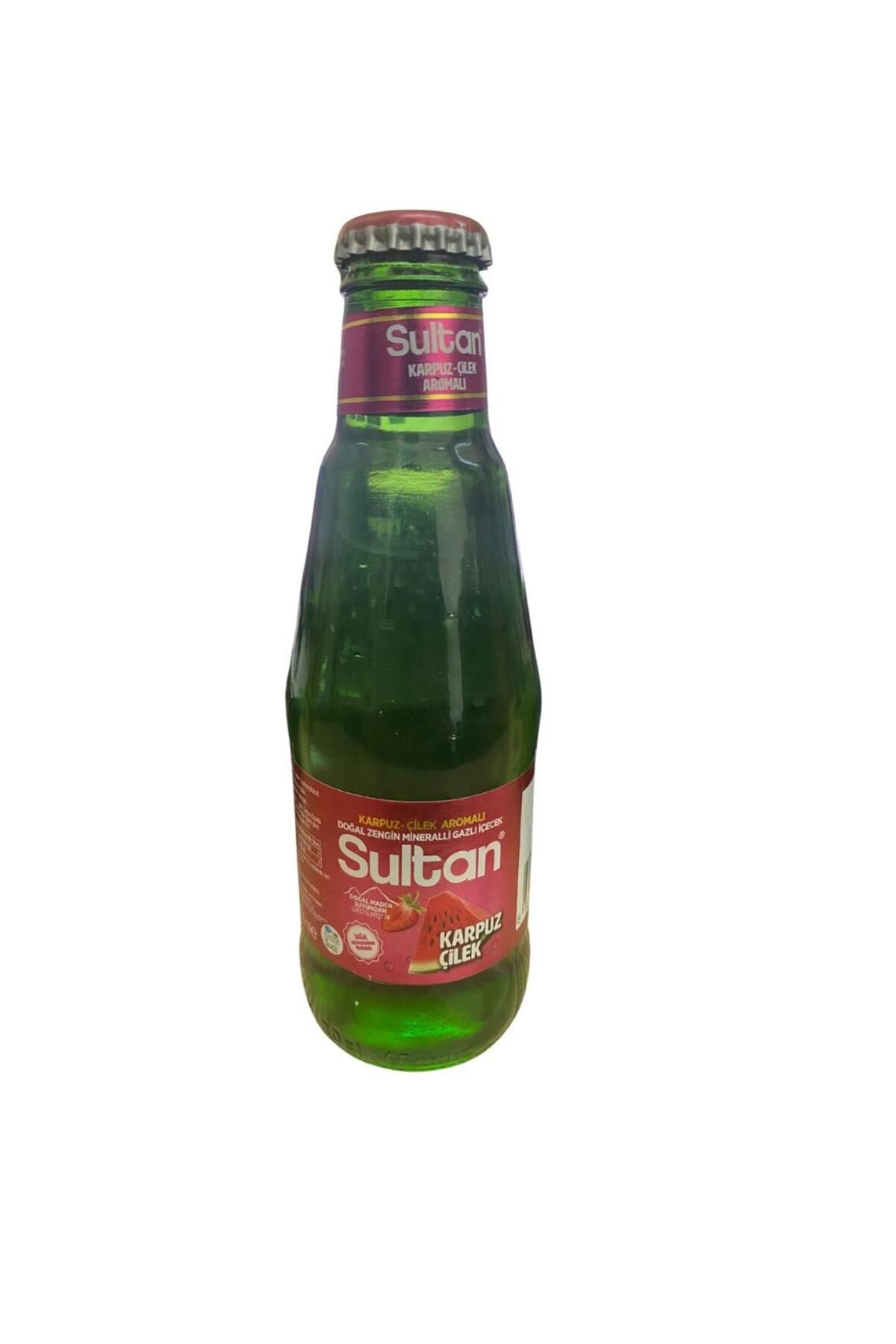 SULTAN İÇECEK Sultan İçecek Karpuz Çilek Aromalı Maden Suyu 200ml. x6 adet
