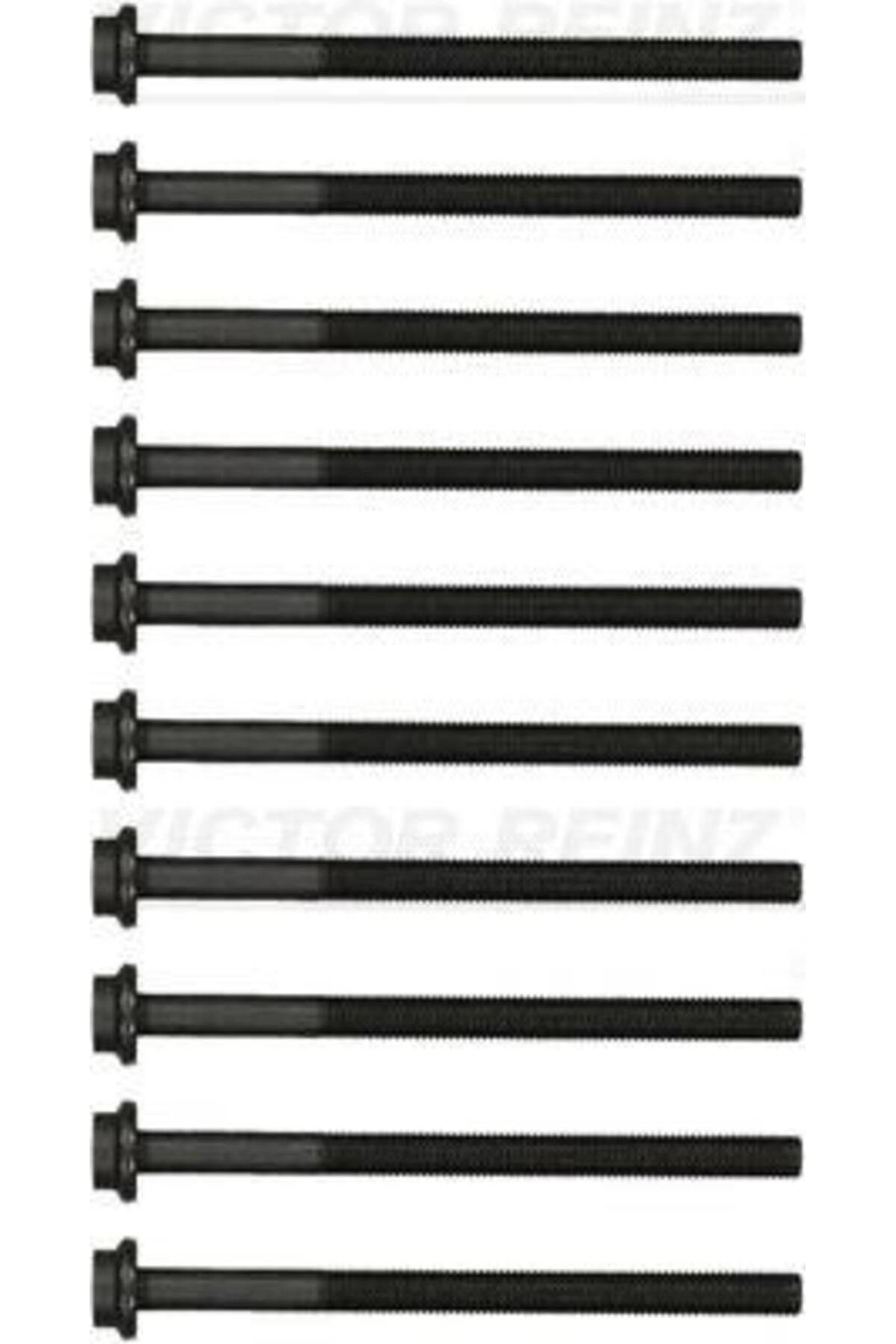 Universal SILINDIR KAPAK CIVATA SETI 10x DEFENDER L663 DISCOVERY SPORT L550 R.R EVOQUE L551 R.R 4 L405 R.R SPO