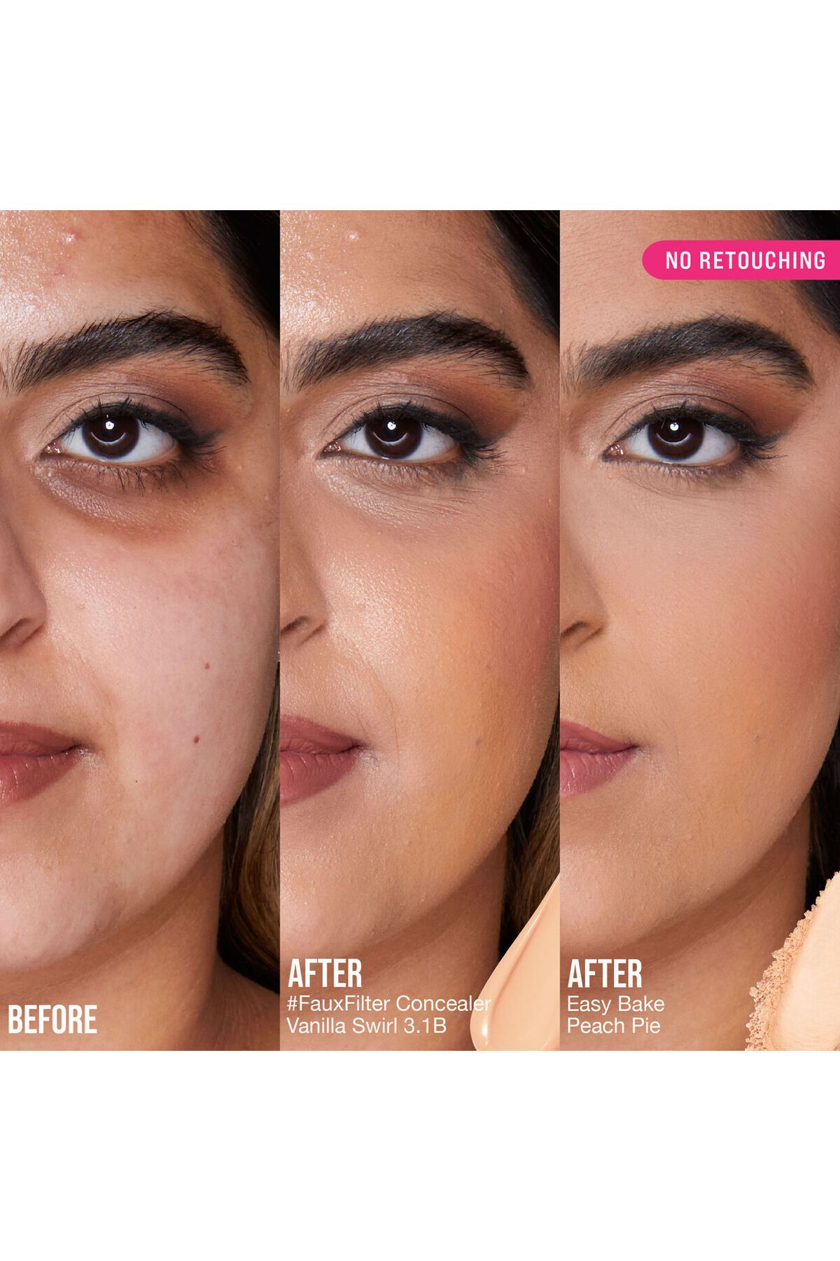 Huda Beauty-Huda Beauty Easy Bake Loose Powder - Peach Pie 4