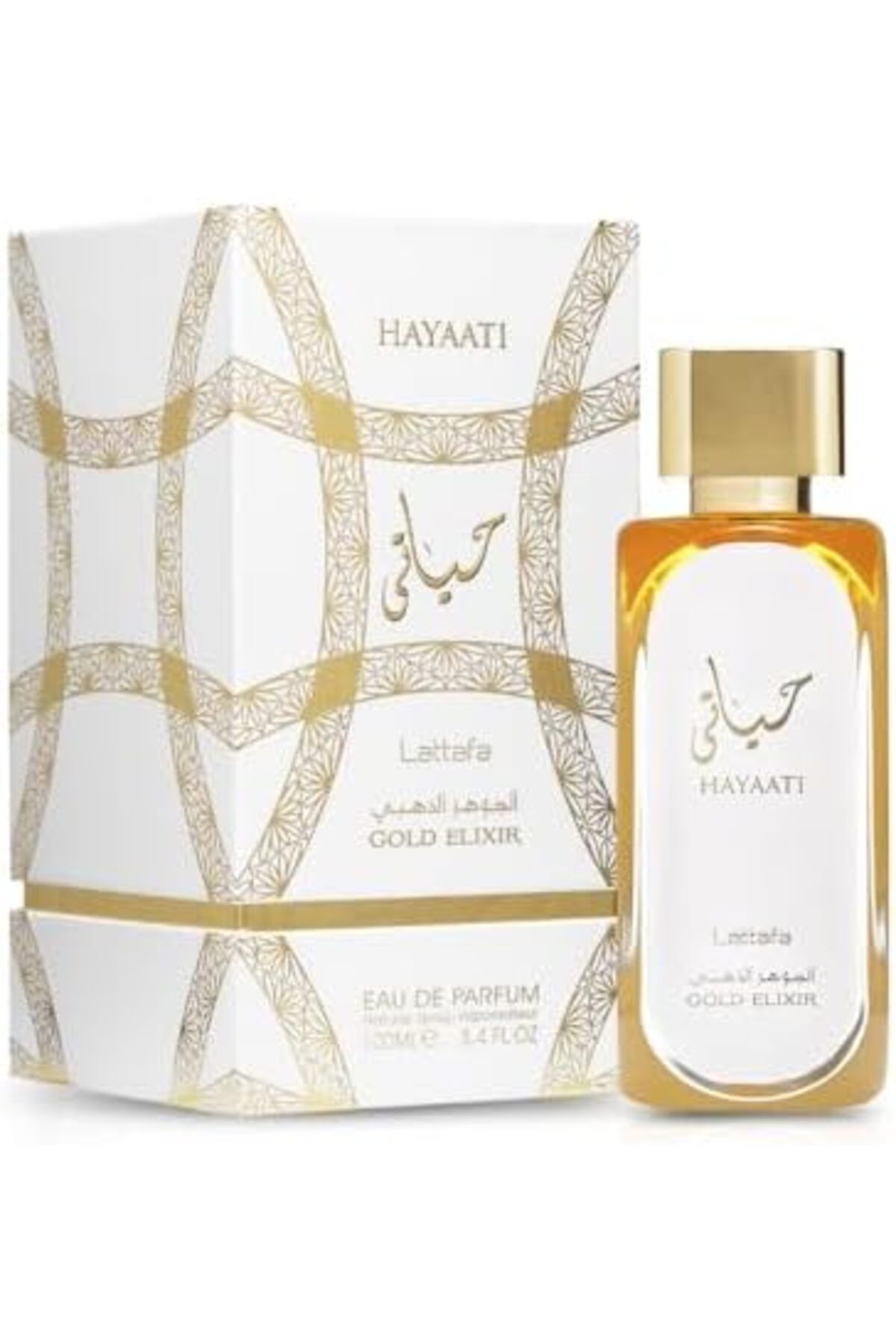 lattafa-Lattafa Hayaati Gold Elixir Eau de Parfum For Unisex, 100 ml 2