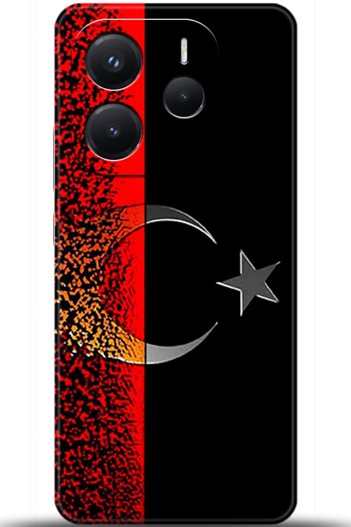 Noprin Xiaomi Redmi Note 14 5G Kılıf HD Baskılı Kılıf - One Time World 5137