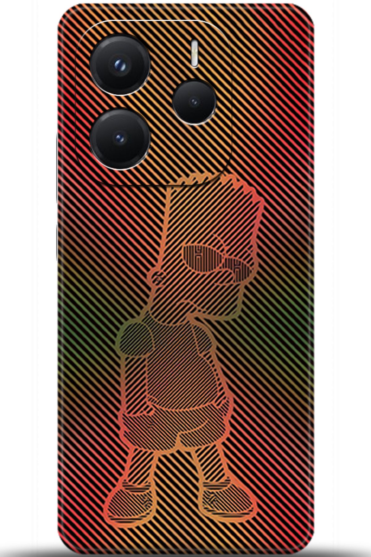Noprin Xiaomi Redmi Note 14 5G Kılıf HD Baskılı Kılıf - One Time World 5147