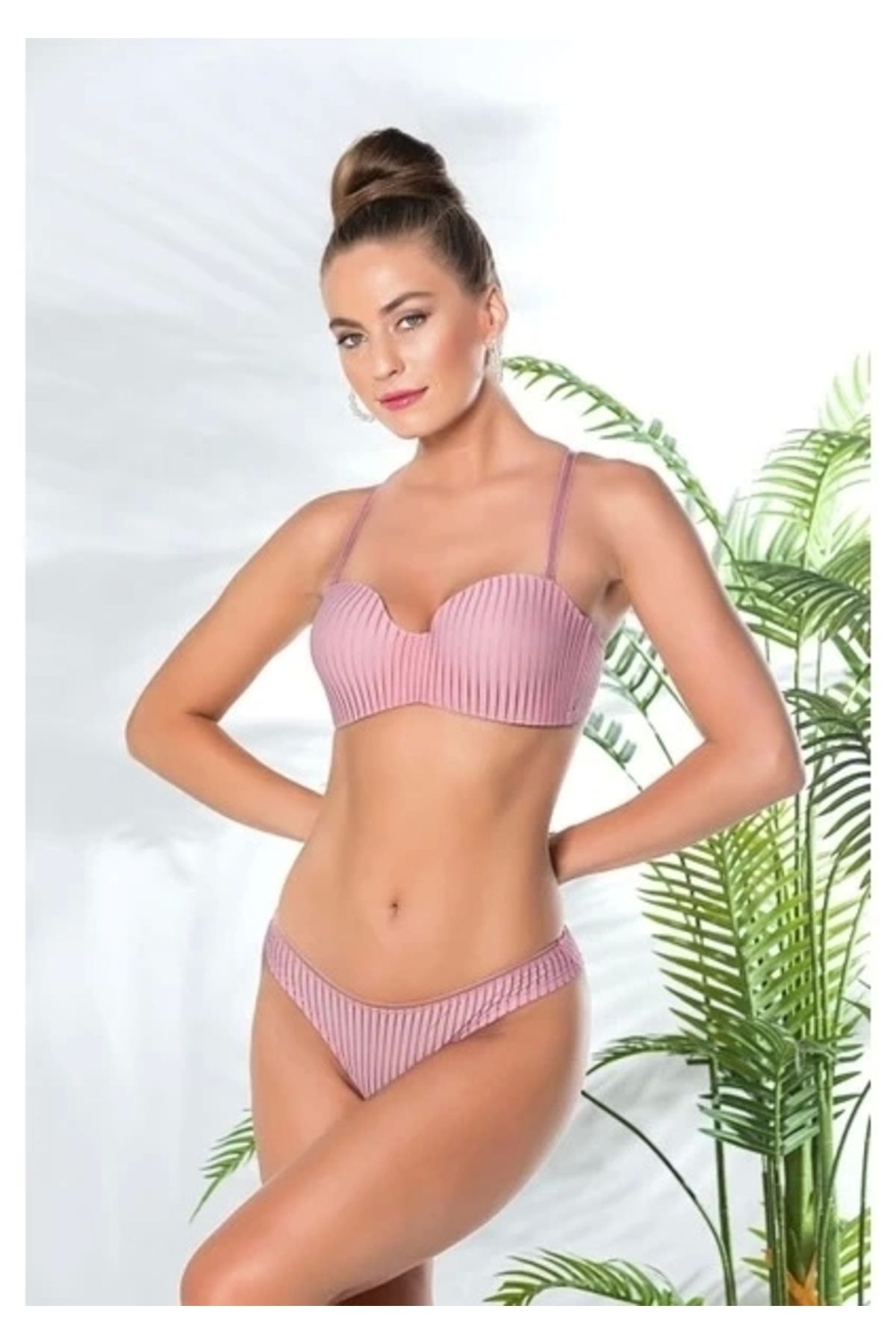 Beruflic Galli31761 Straplez Lotus Sütyen ve Külot Takım