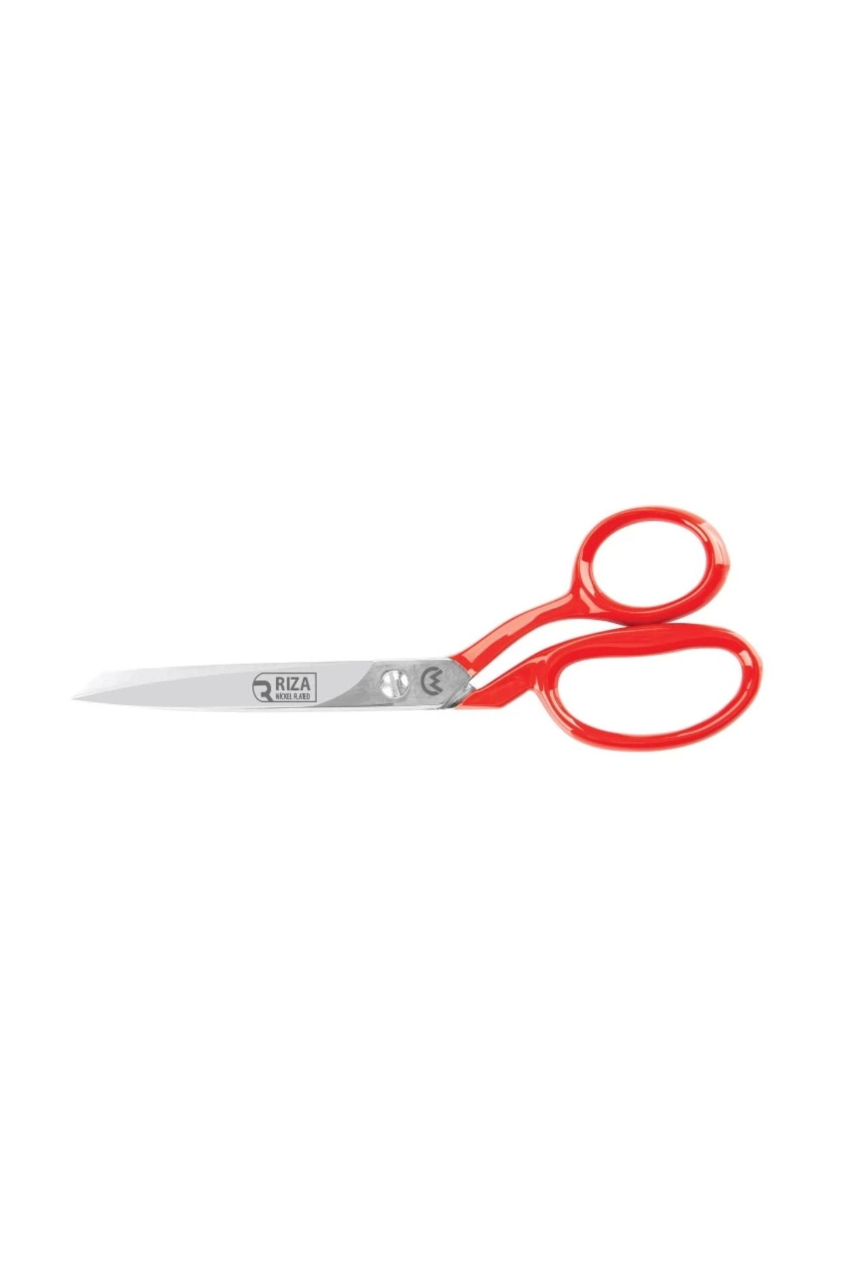STOREMAX Rıza 3257-9 Tekstil / Yatık Konfeksiyon Makası No: 9 inç / 22,86 cm - Nikel Kaplama, Kırmızı Saplı,