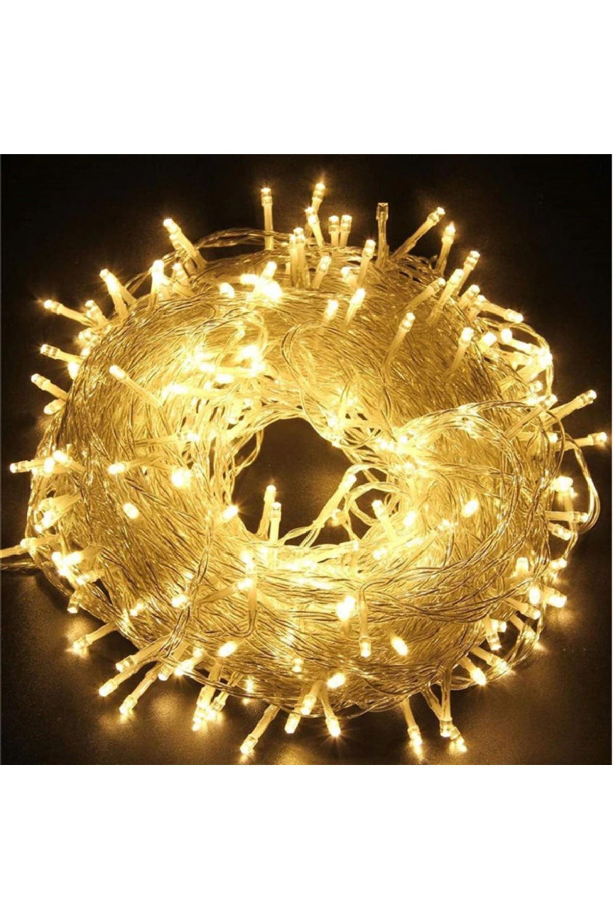 BirdoluSepet 3m 20 Led Gün Işığı 2 Kademeli Şeffaf Kablo
