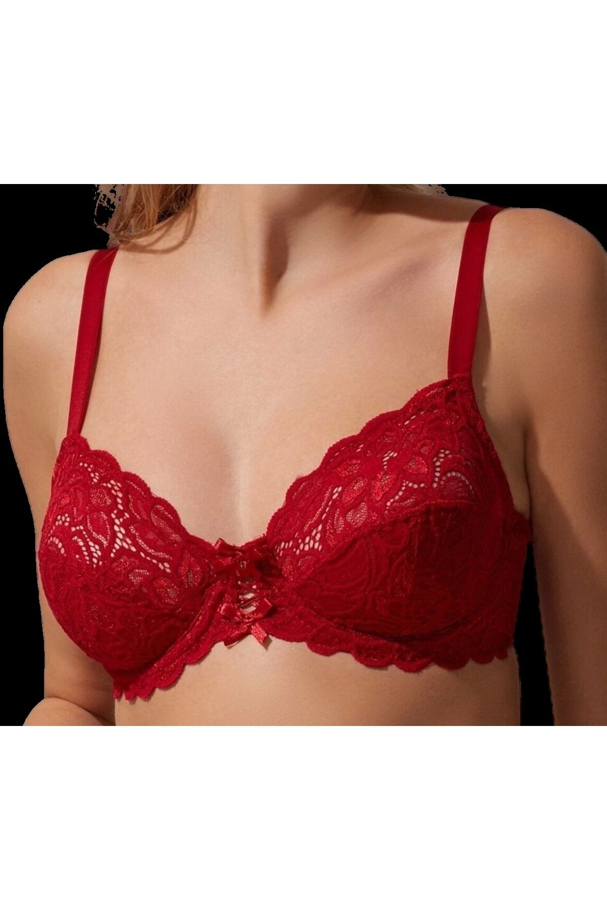 Beruflic Miss 1050 Kadın Balenli Dantelli Toparlayıcı Sütyen