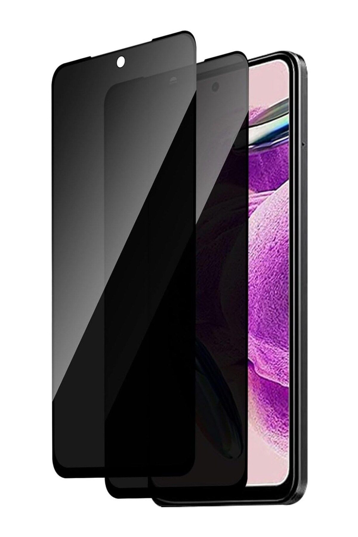 Logis Xiaomi Redmi Note 12 Pro 4G Tam Kaplayan Hayalet Ekran Koruyucu Cam