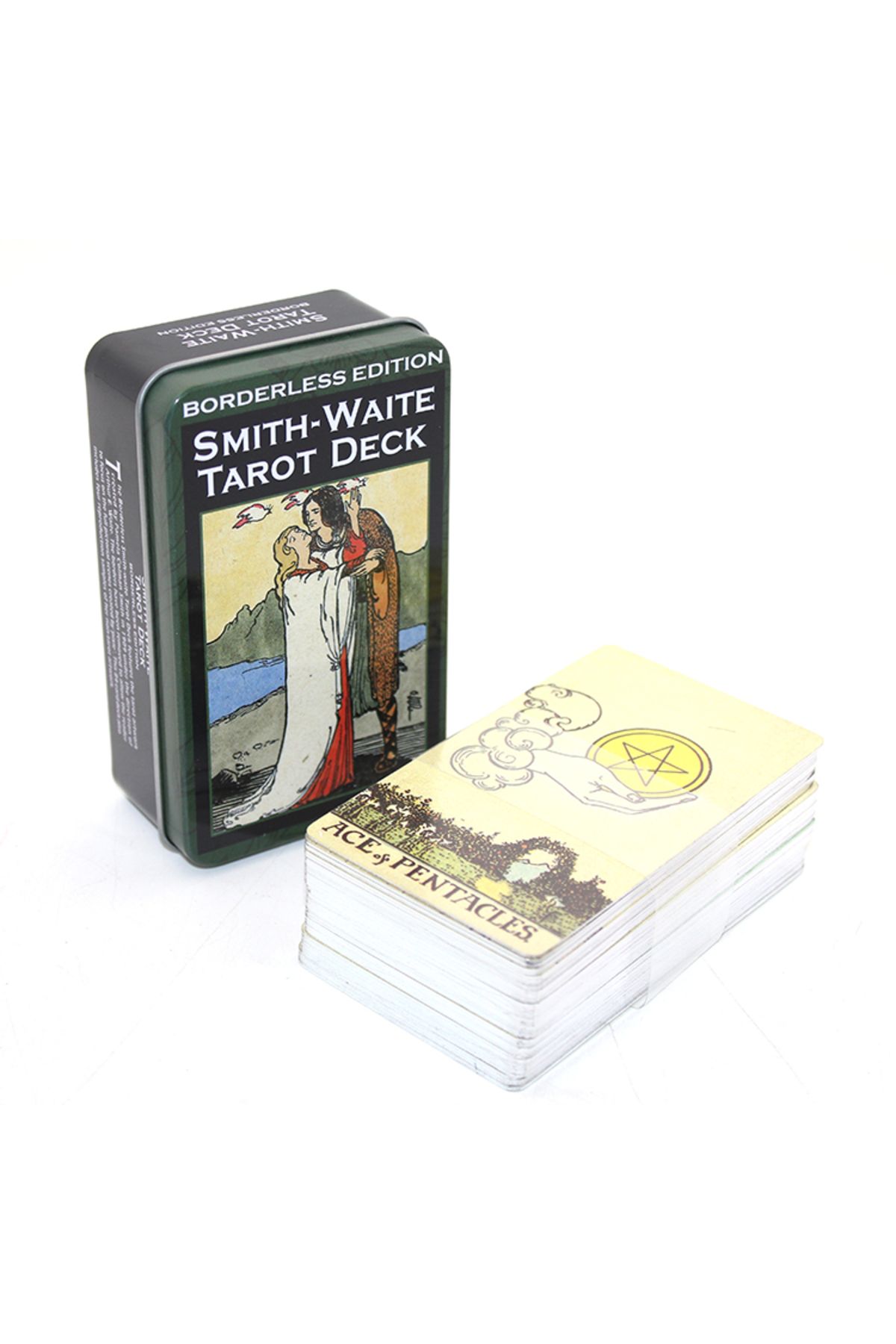 KfksStore Metal Kutulu Tarot Kartı Smith-Waite