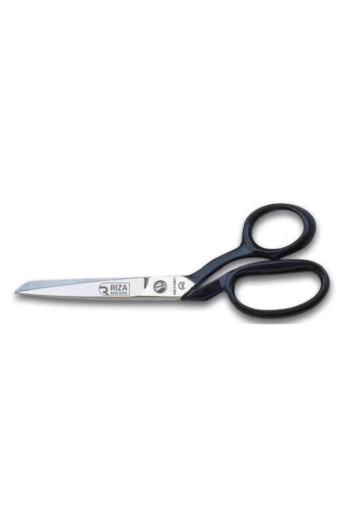 STOREMAX Rıza A4115-8 Tekstil / Yatık Regula Makası No: 8 inç / 20,32 cm - Nikel Kaplama, Siyah Saplı