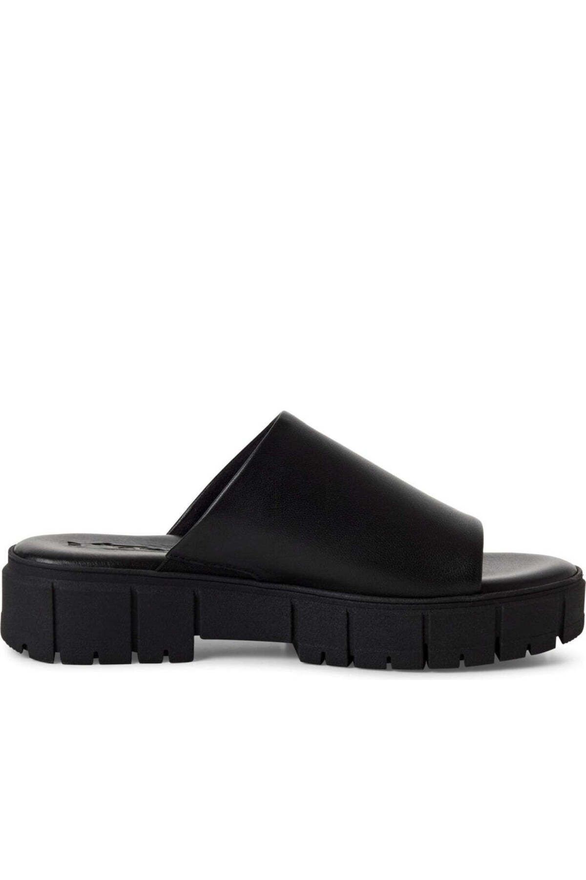 Tamaris-Black Mules Womens Shoes 3