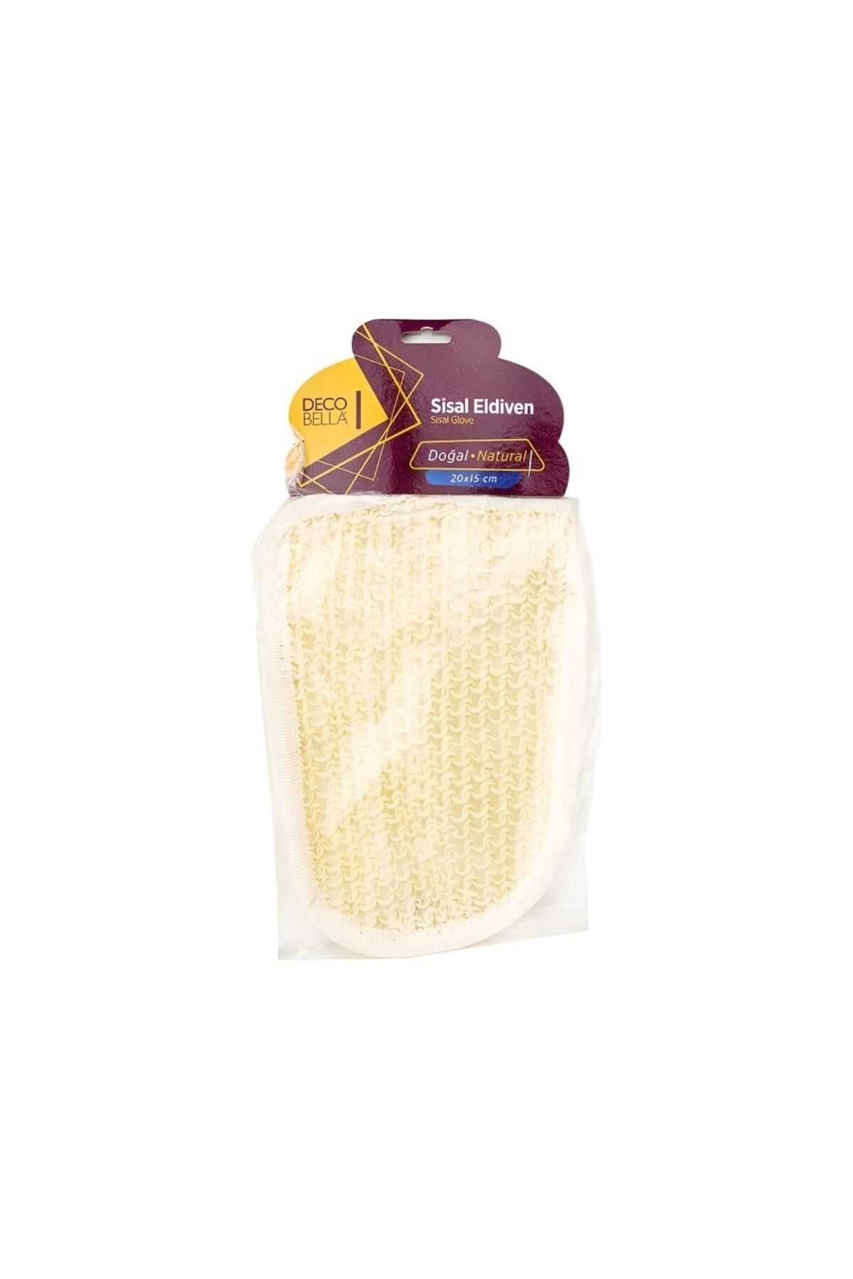 Askıcı Sisal Organik Eldiven Lif, Doğal ve Cilt Dostu Peeling