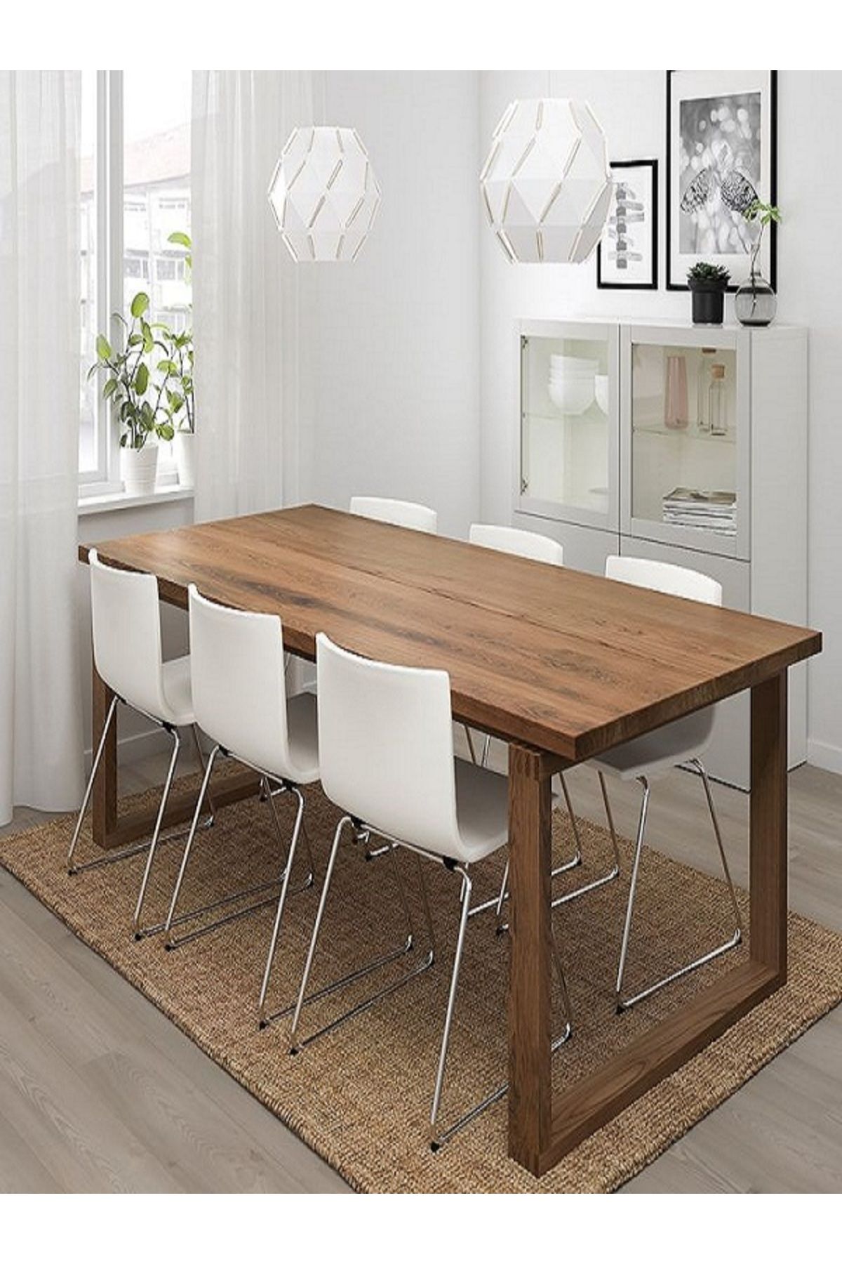 shardywood Treese Ahşap Yemek Masası Mutfak Masası