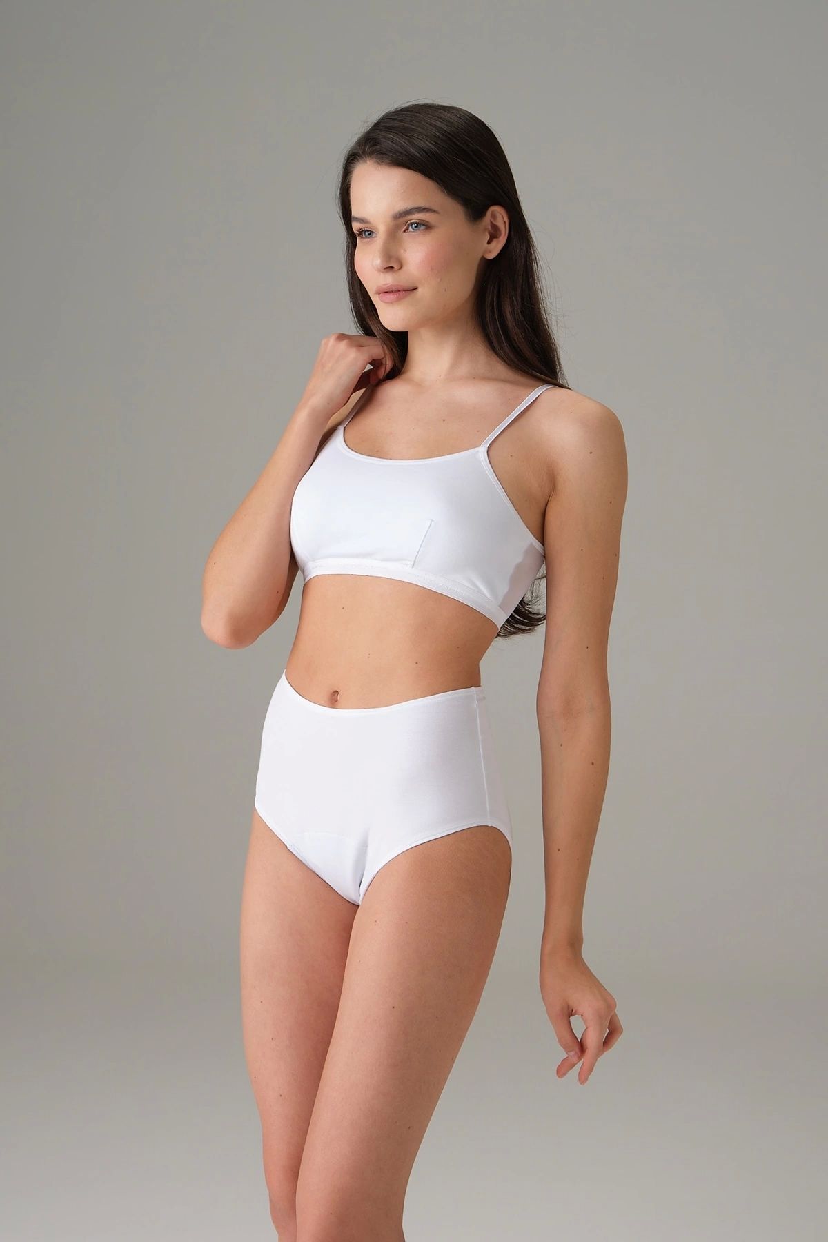 Miravm Kadın Beyaz Kadın Slip Külot 7183