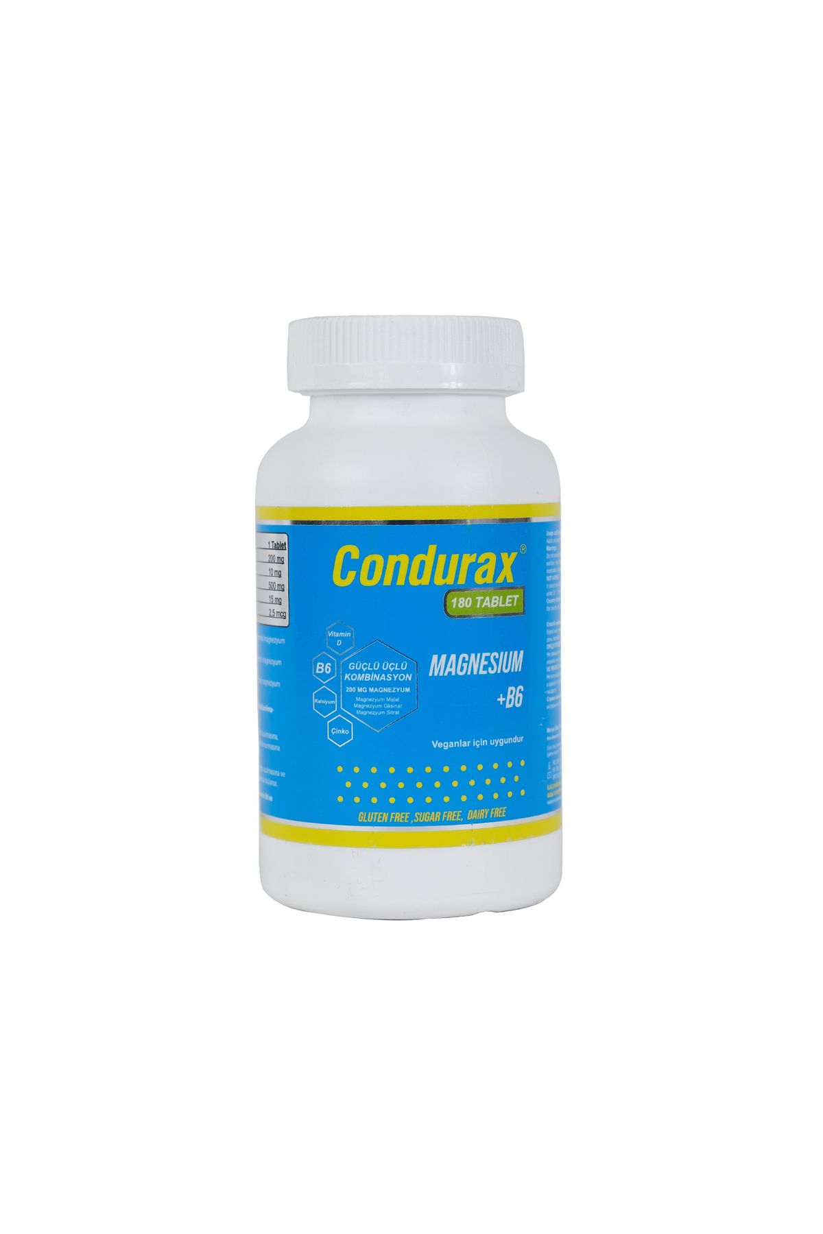 Condurax Magnesıum + B6 180 Tb