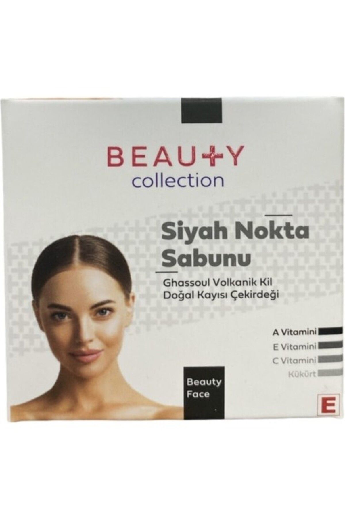 Beauty Siyah Nokta Sabunu Volkanik Kil Doğal Kayısı Çekirdeği 90gr