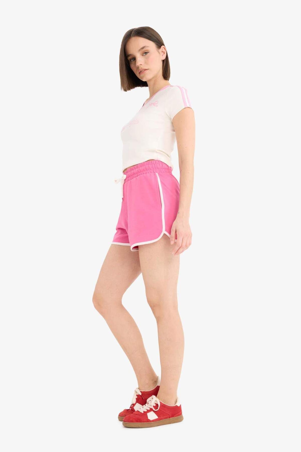 DeFacto-Cool Regular Fit Thick Fabric Shorts A6224Ax25Sm 4