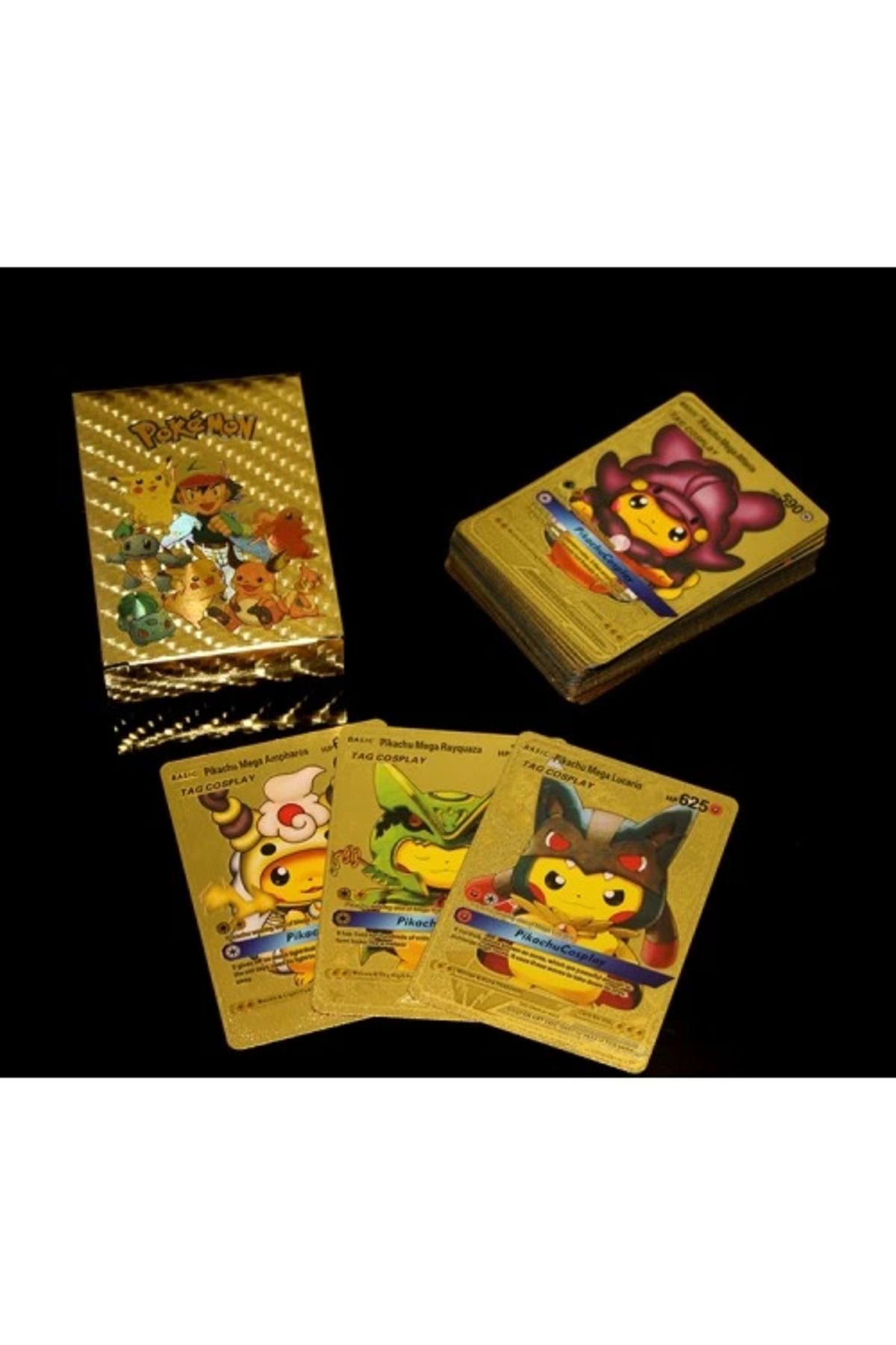 PolarBear Lab Pokemon Oyun Kartı Altın Deste Model 4