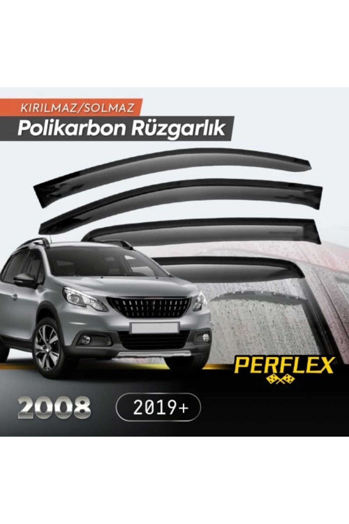 Angoravi Peugeot 2008 2019+ Cam Rüzgarlığı V2