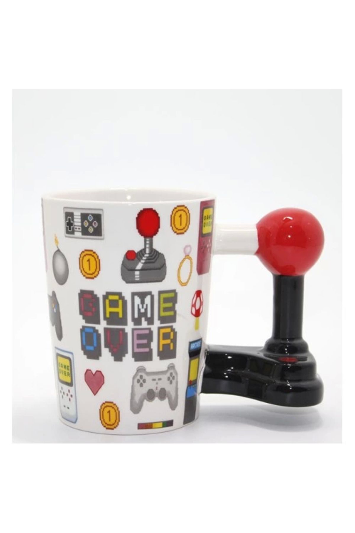 MELFSHOP Porselen Game Over Kupa Bardak Model 4