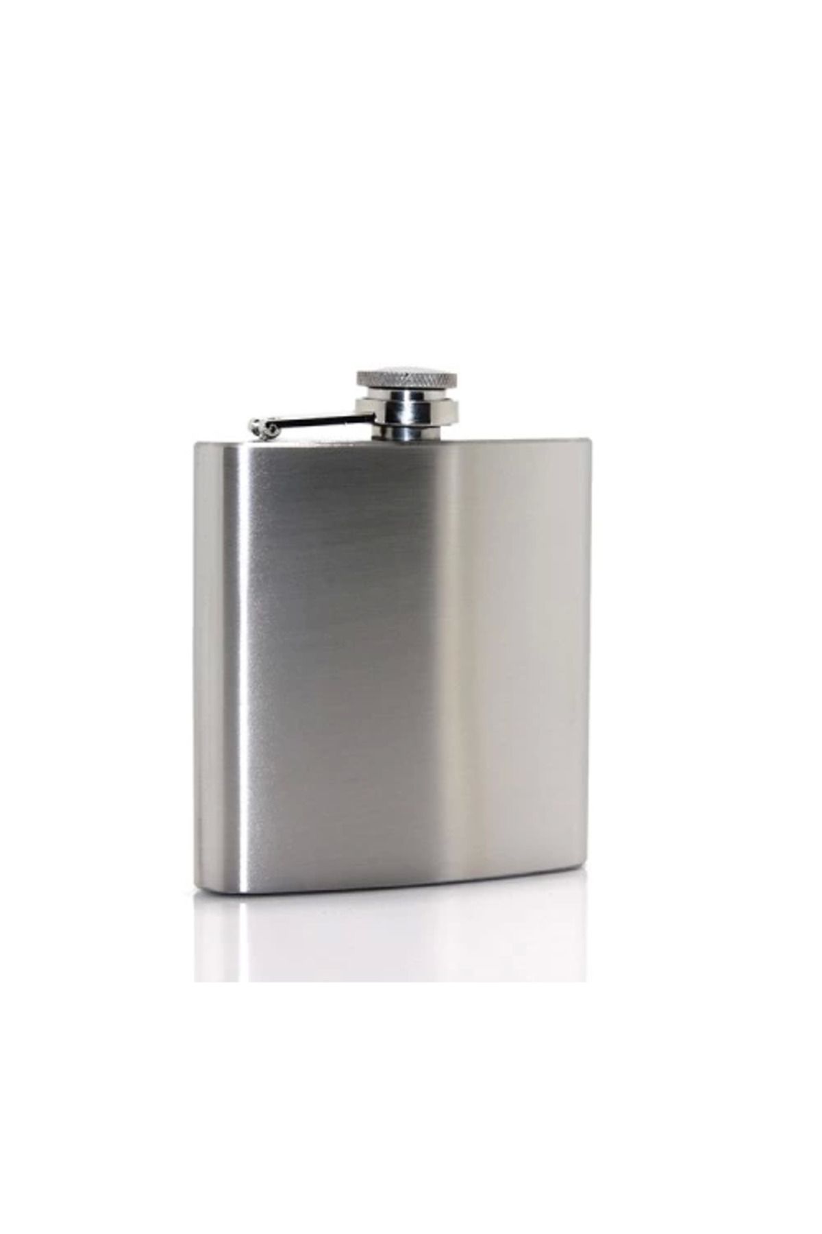 costurera Paslanmaz Çelik 6 Oz Tekli Matara Model 3