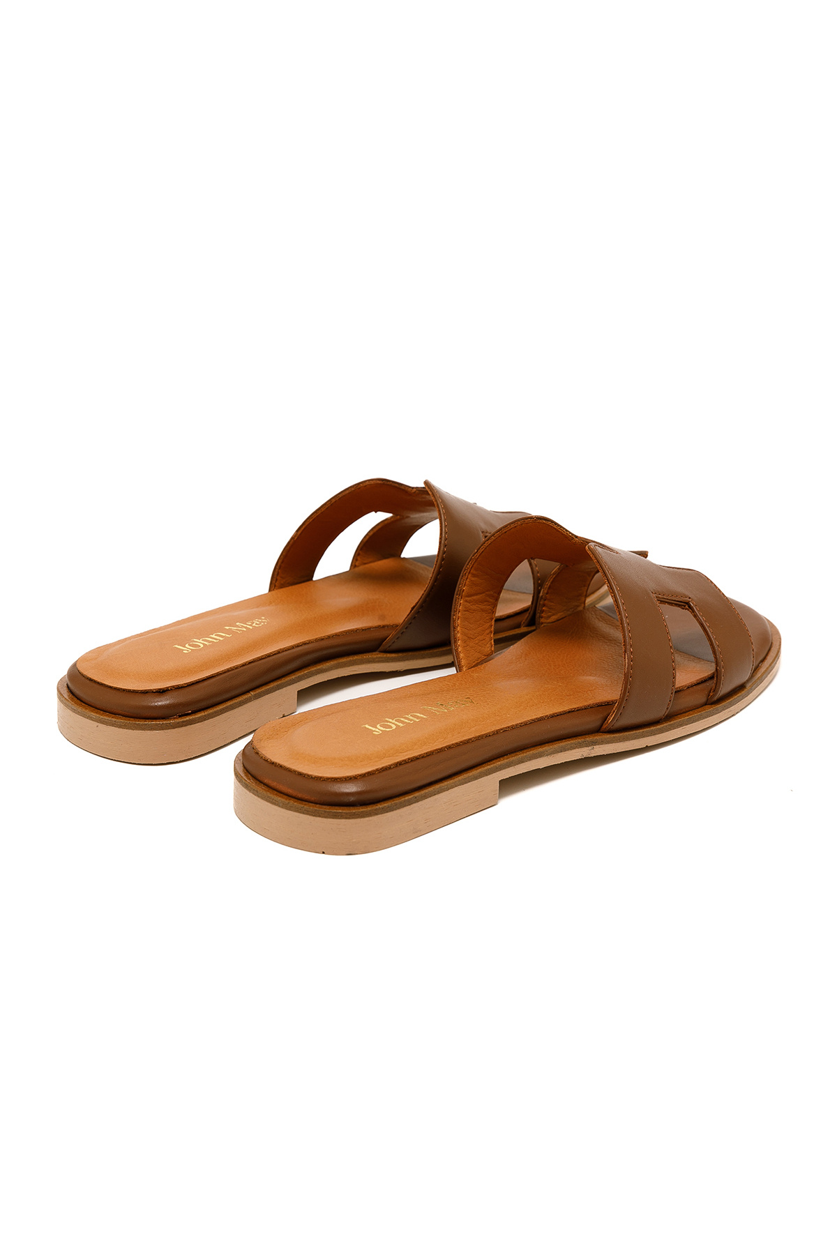 John May-Women / Girls Slippers Rc-25Y-015-R2046 John May Tan 5