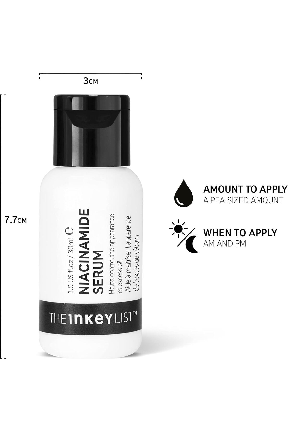 THE INKEY LIST-The INKEY List 10% Niacinamide Serum 30ml – Oil Control, Redness Reduction & Clearer Skin 5