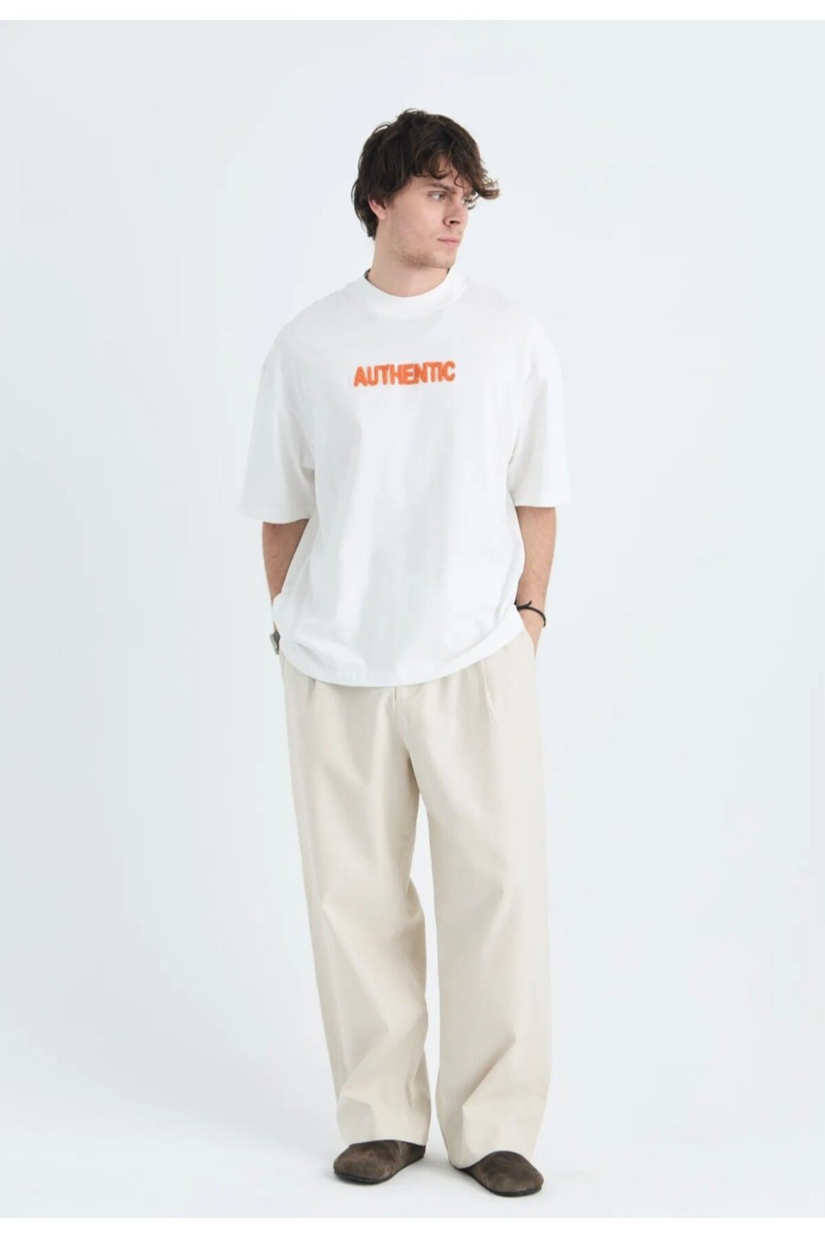 Saw Urbanity ETNİK DESEN %100 COTTON OWERSİZE